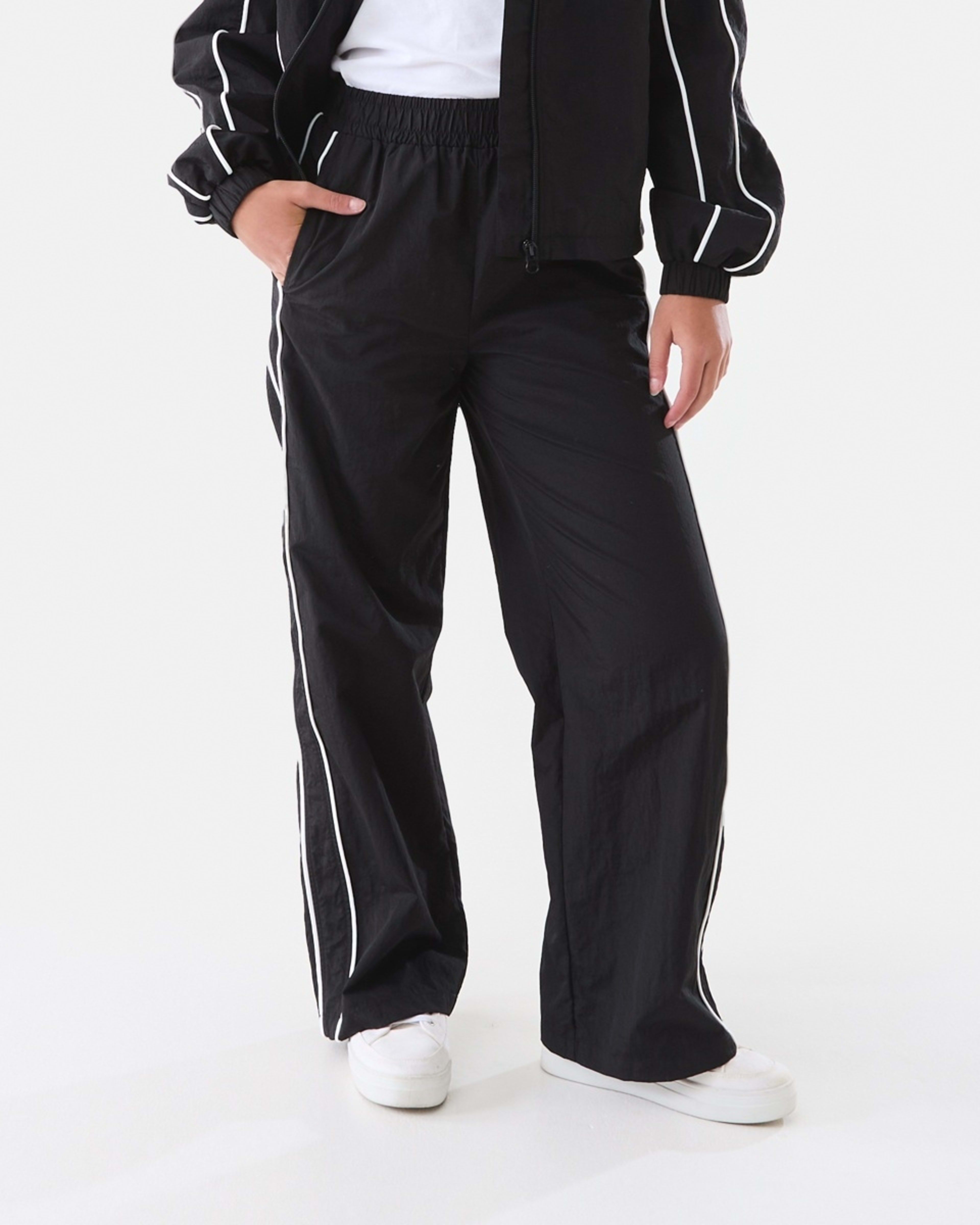 1 Active Kids Parachute Pants Black, 1 of 6