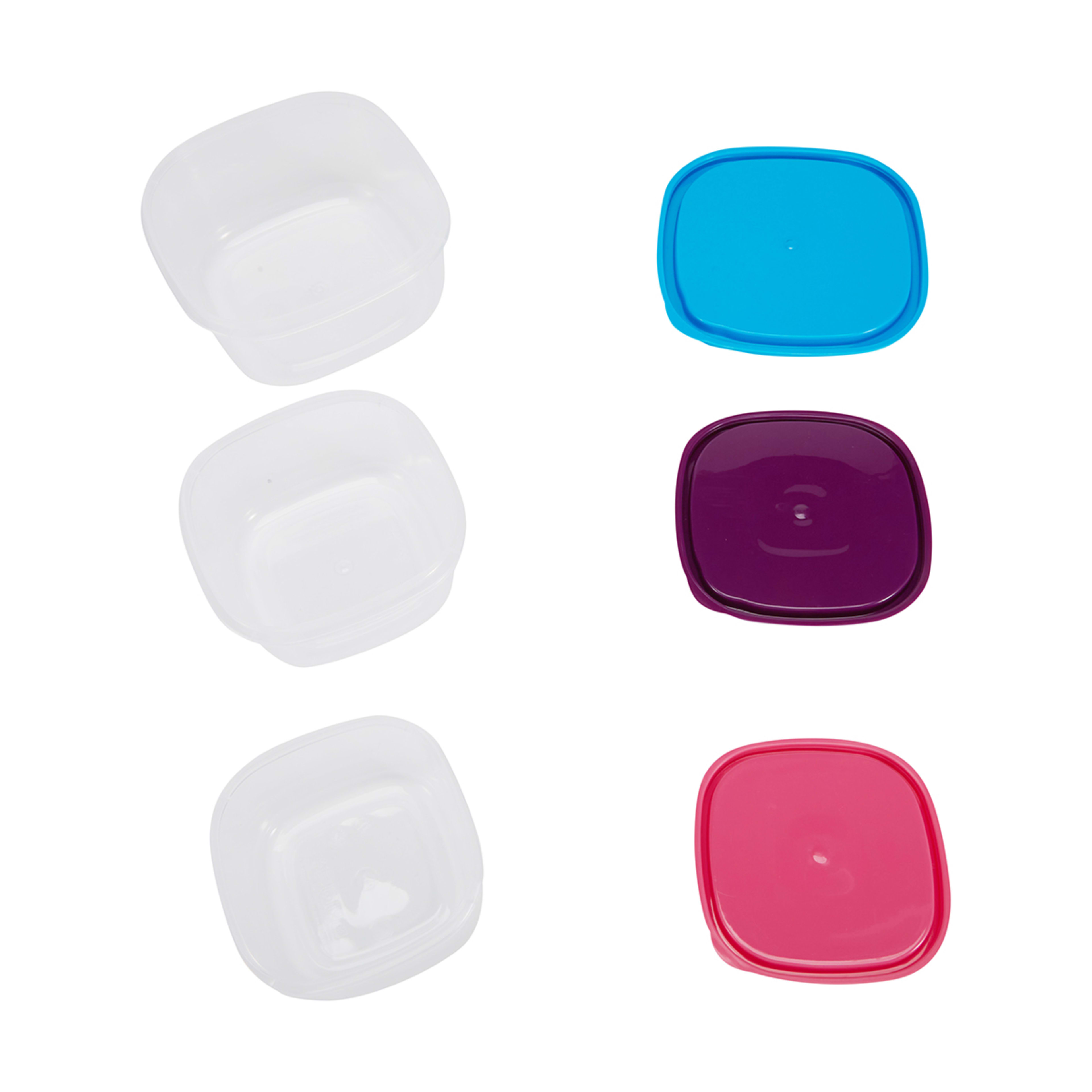 6 7 Piece Square Food Storage Containers, 6 of 7