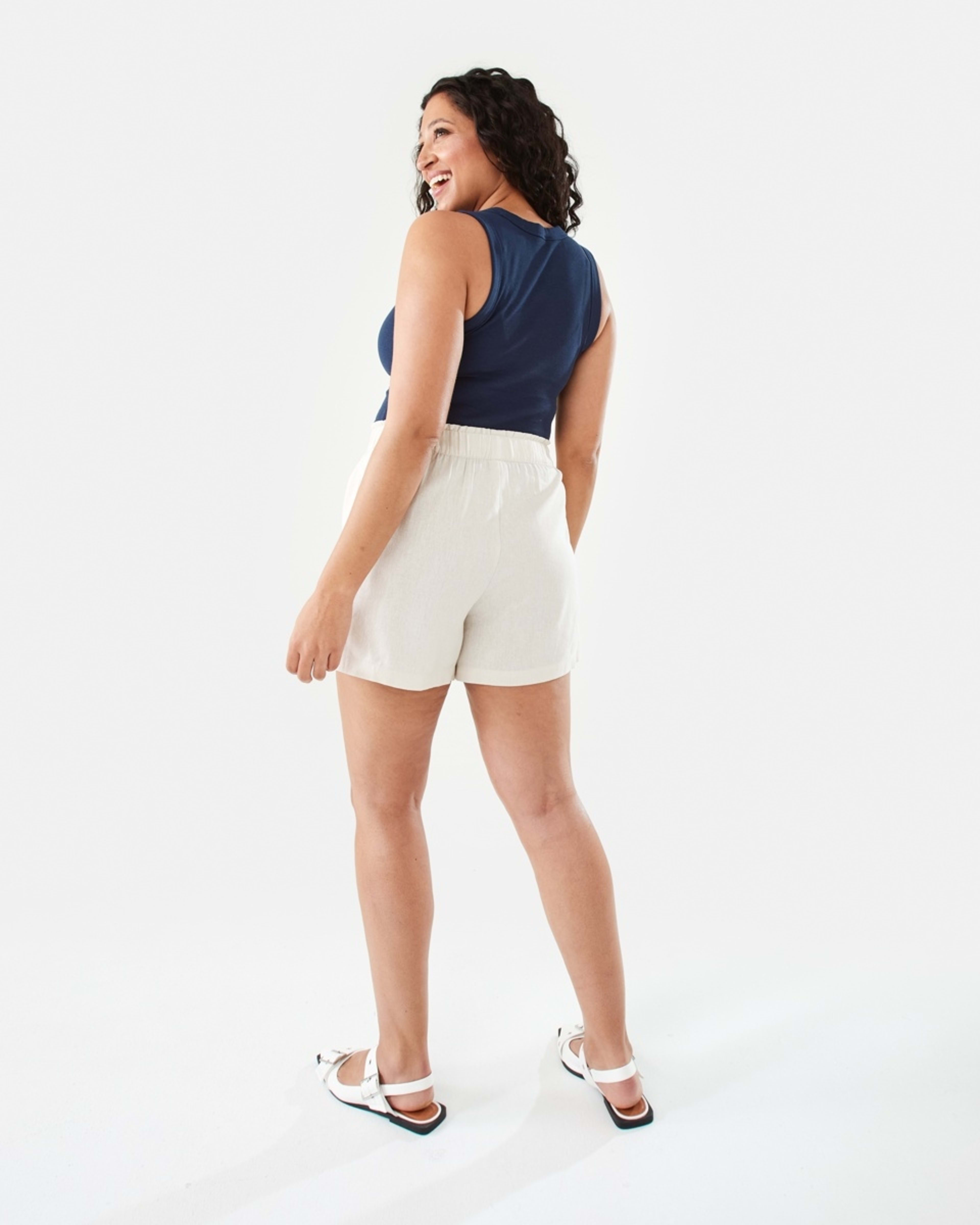 4 Sleeveless Rib Tank Mdnt Navy, 4 of 9