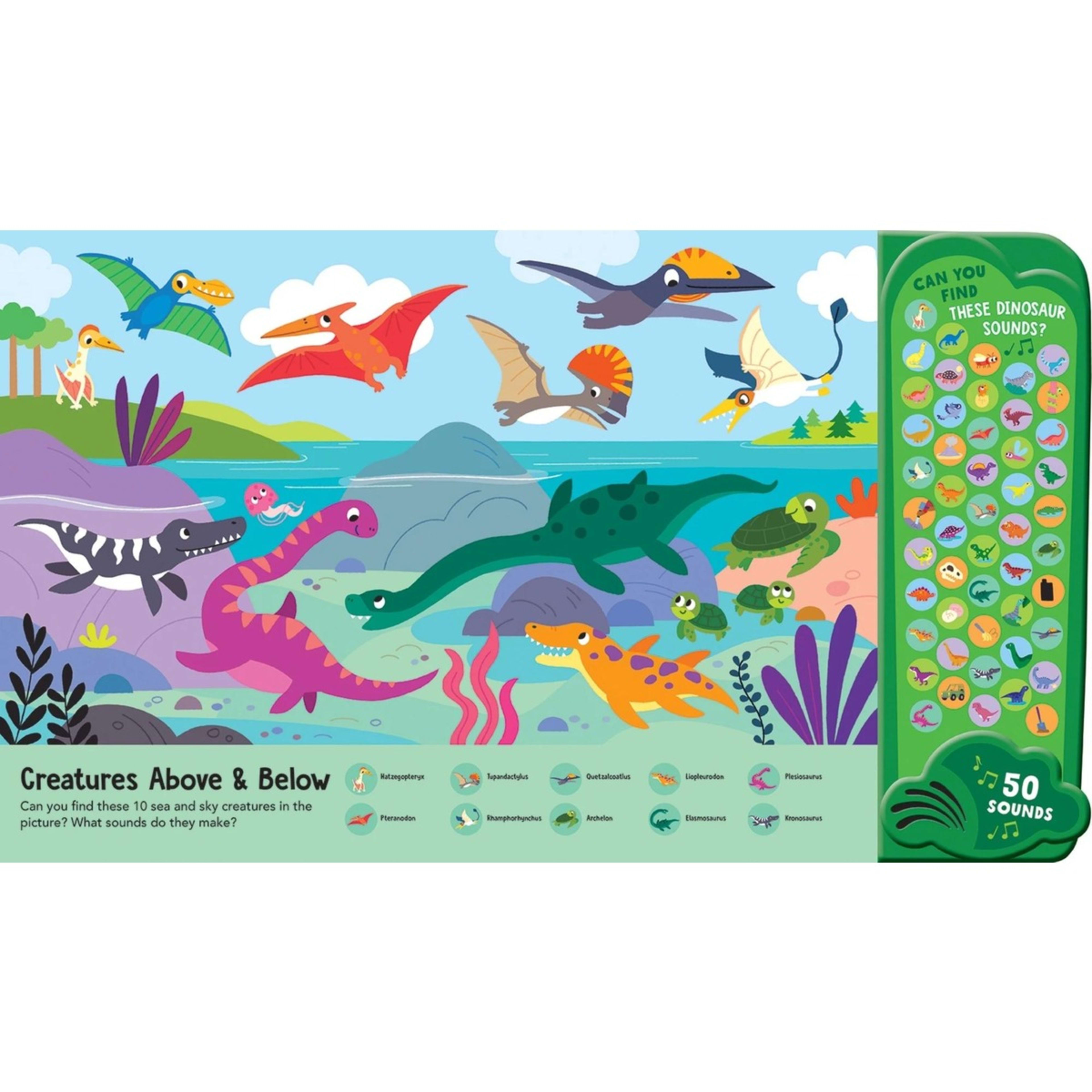 3 Look and Find: Dinosaurs by Samantha Meredith - Sound Book, 3 of 3