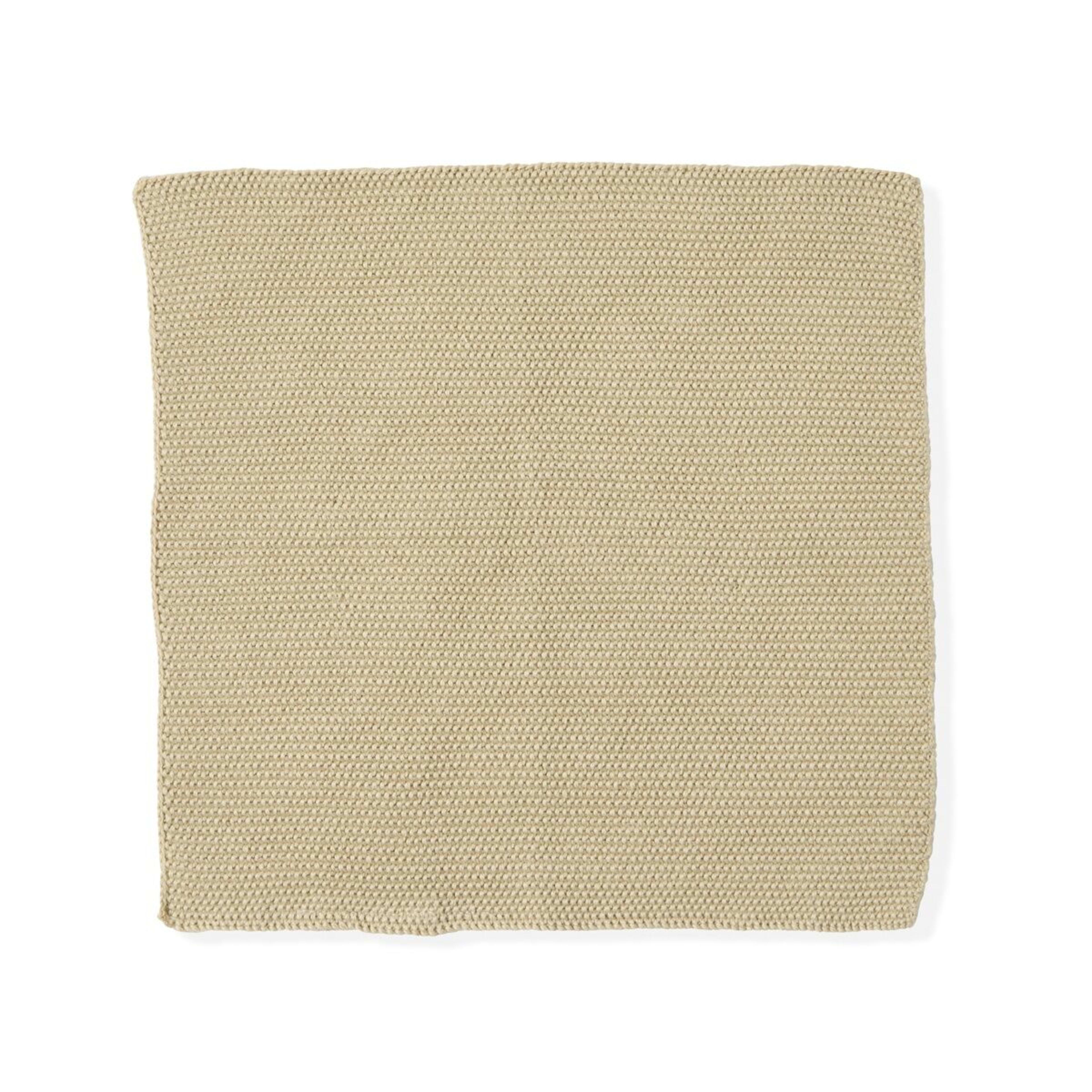 4 Pack of 3 Knitted Dish Cloths - Natural, 4 of 6