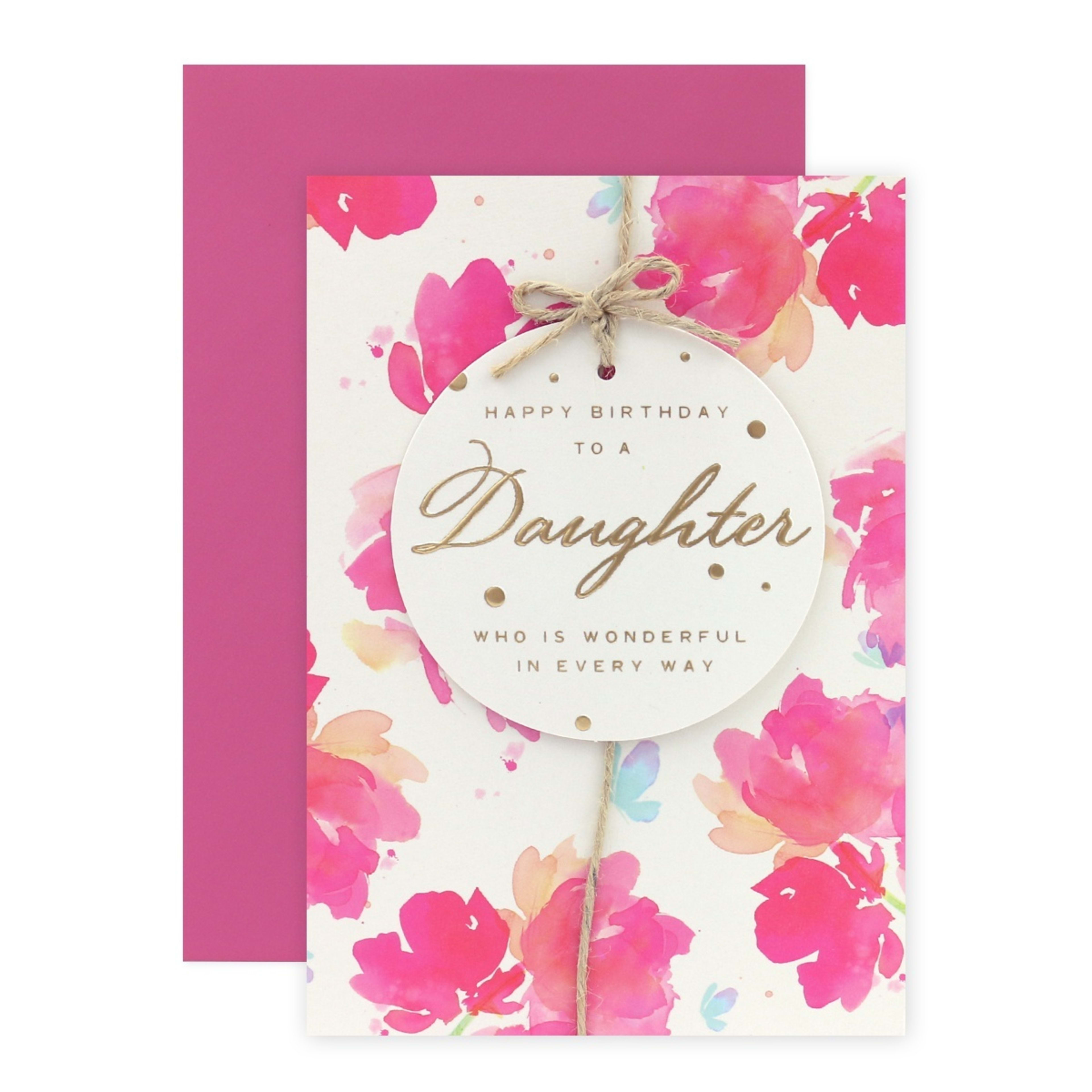 1 Connections from Hallmark Birthday Card for Daughter - Wonderful in Every Way