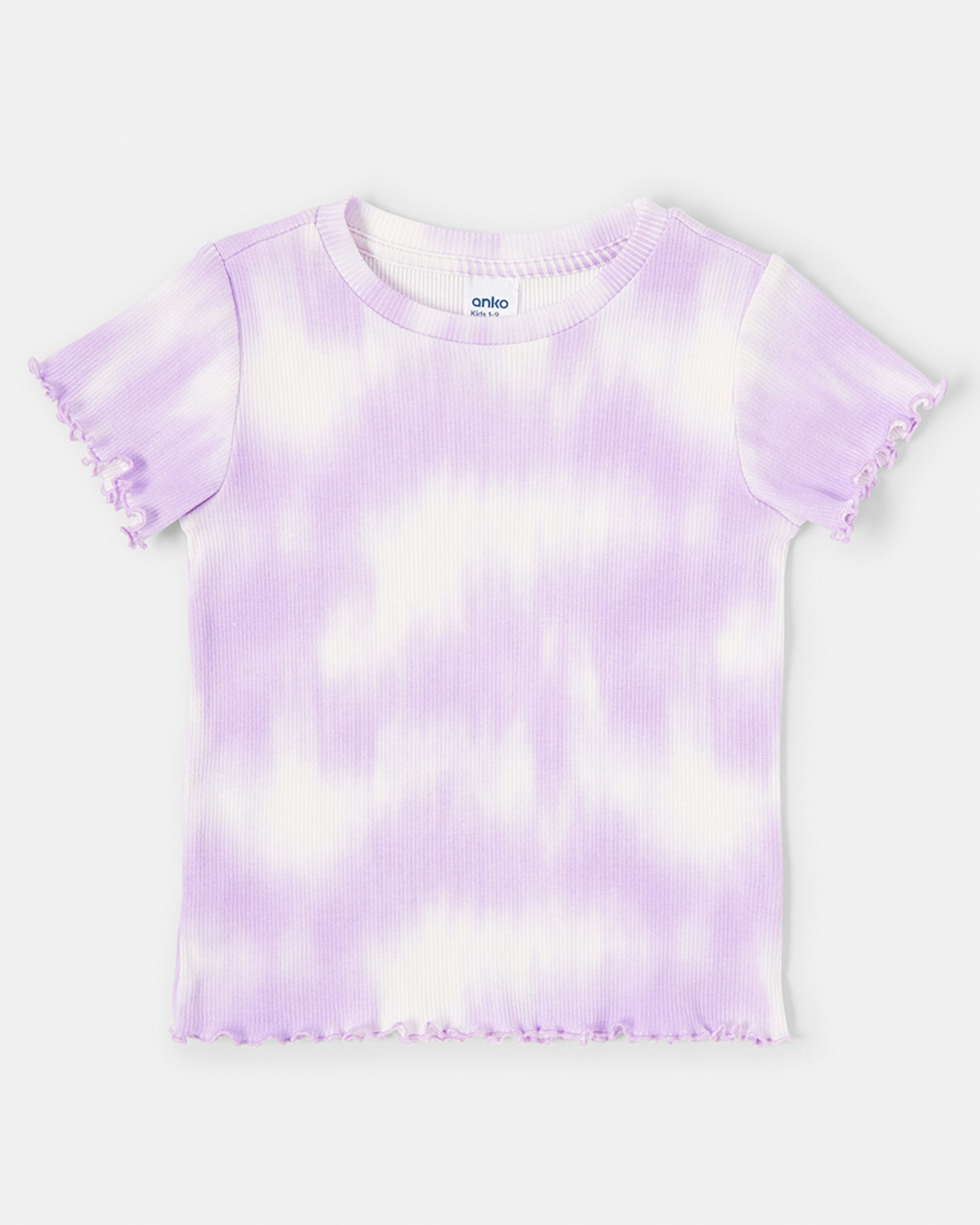 7 Short Sleeve Rib T-shirt Pl Tiedye, 7 of 8