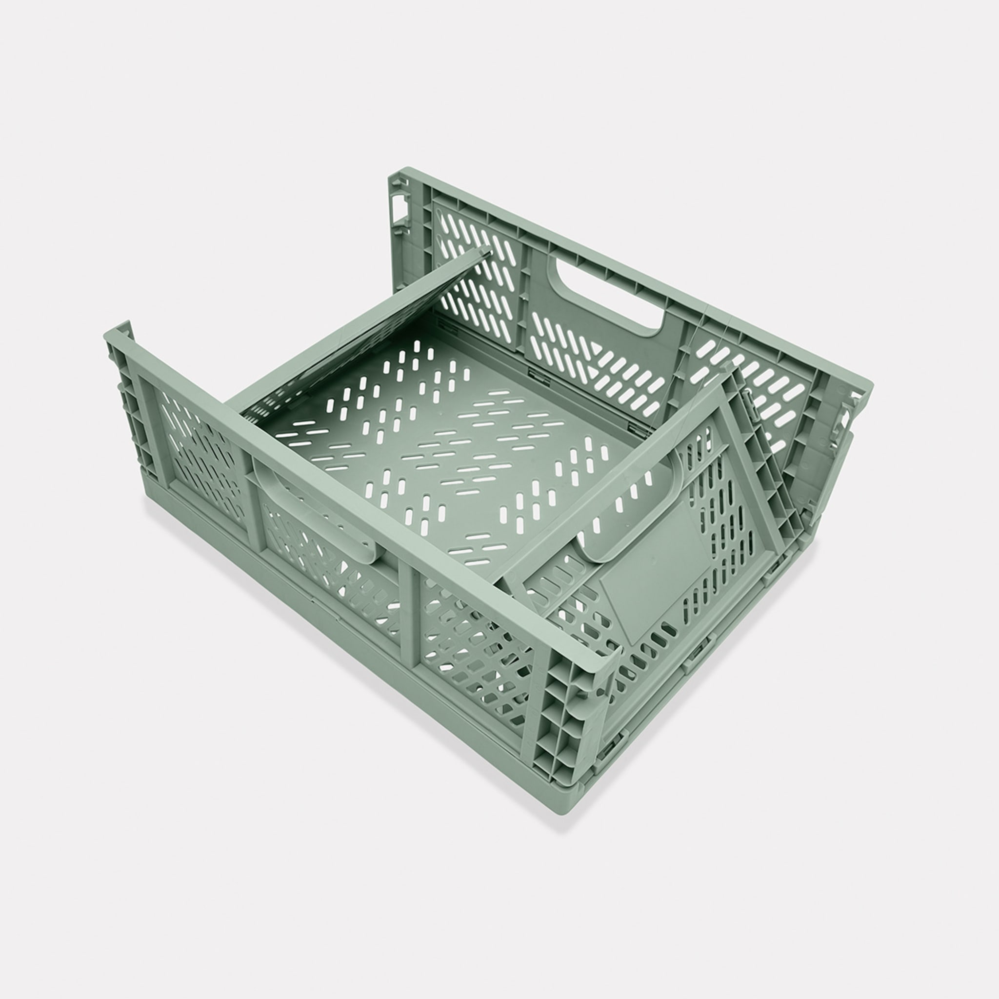 Collapsible Crate Green Kmart
