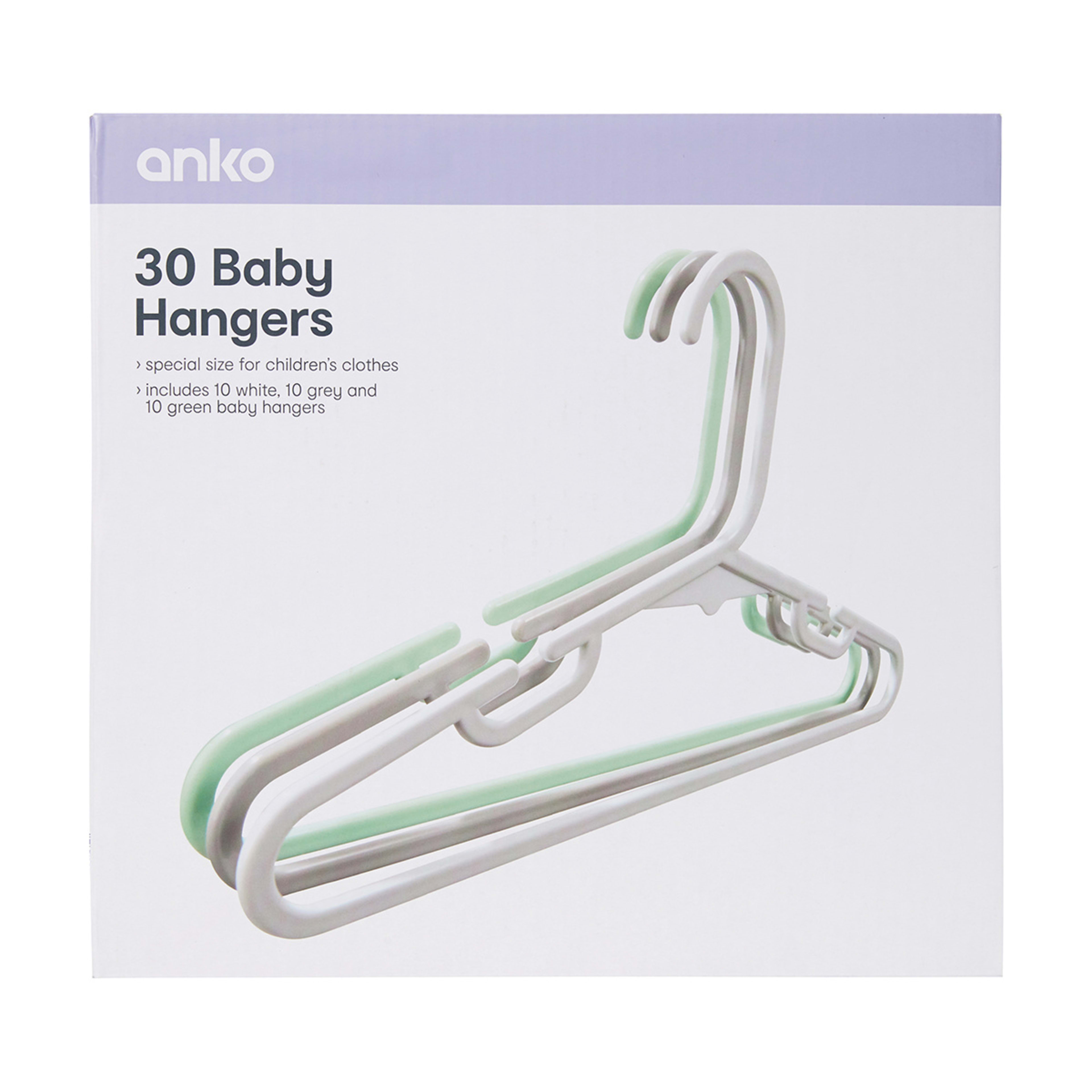 30 Pack Baby Hangers Kmart