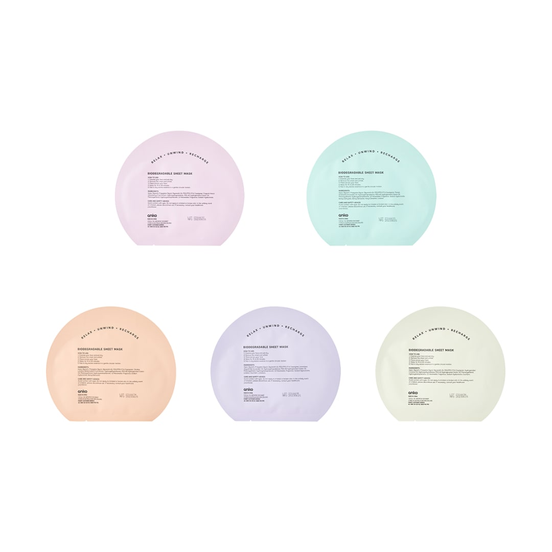 5 Pack Sheet Mask Set Kmart