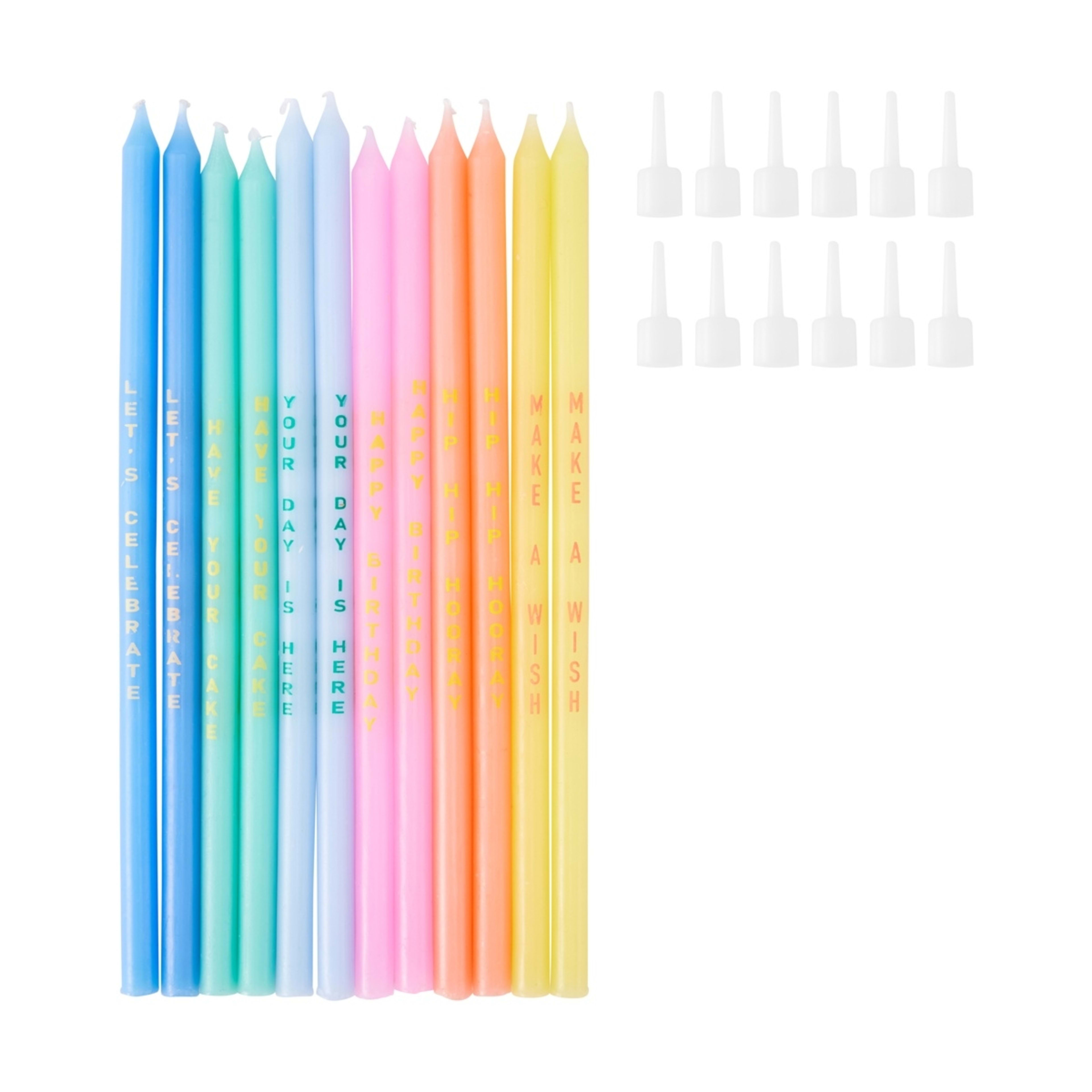 2 12 Pack Tall Celebration Candles, 2 of 4