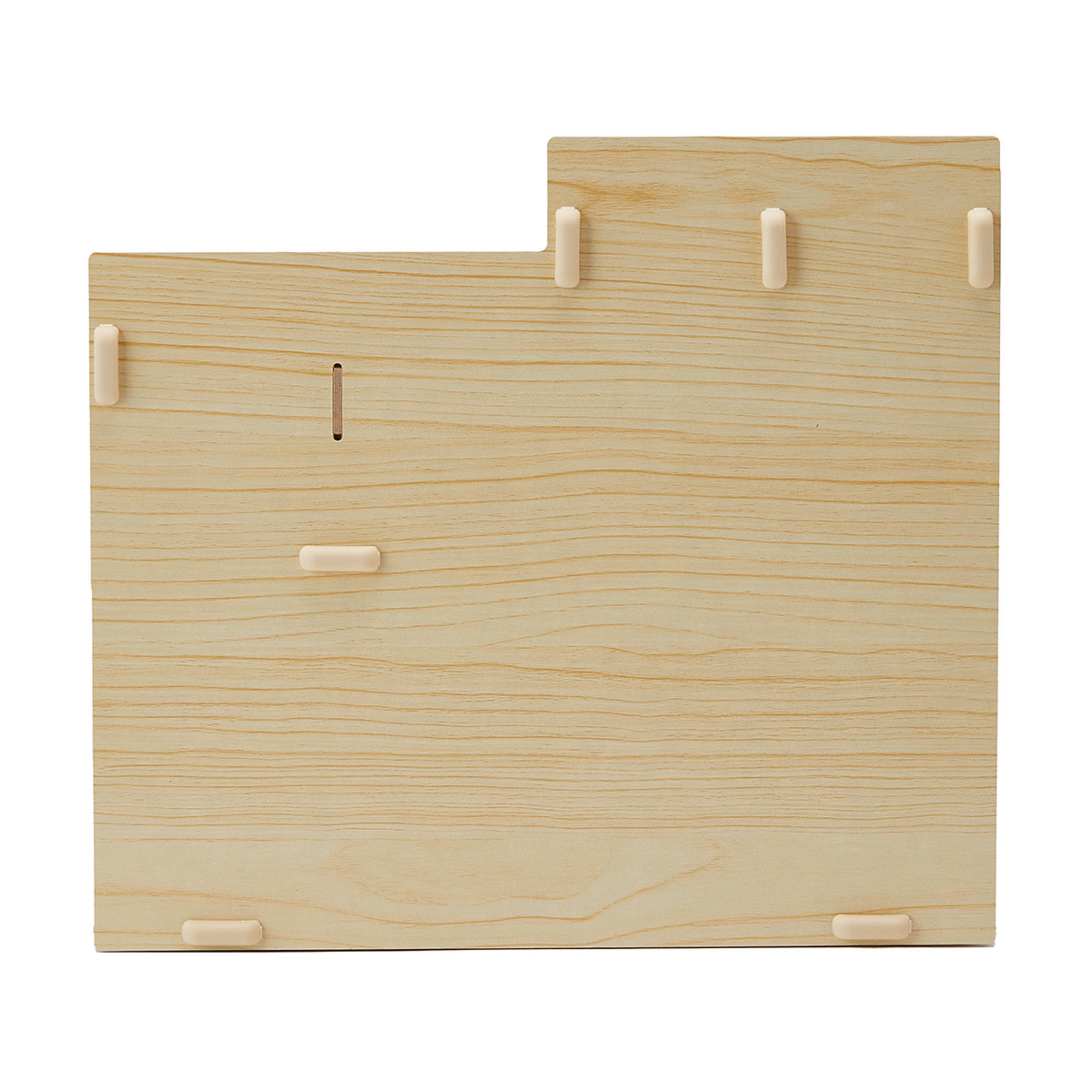 Desk Organiser - Wood Look - Kmart
