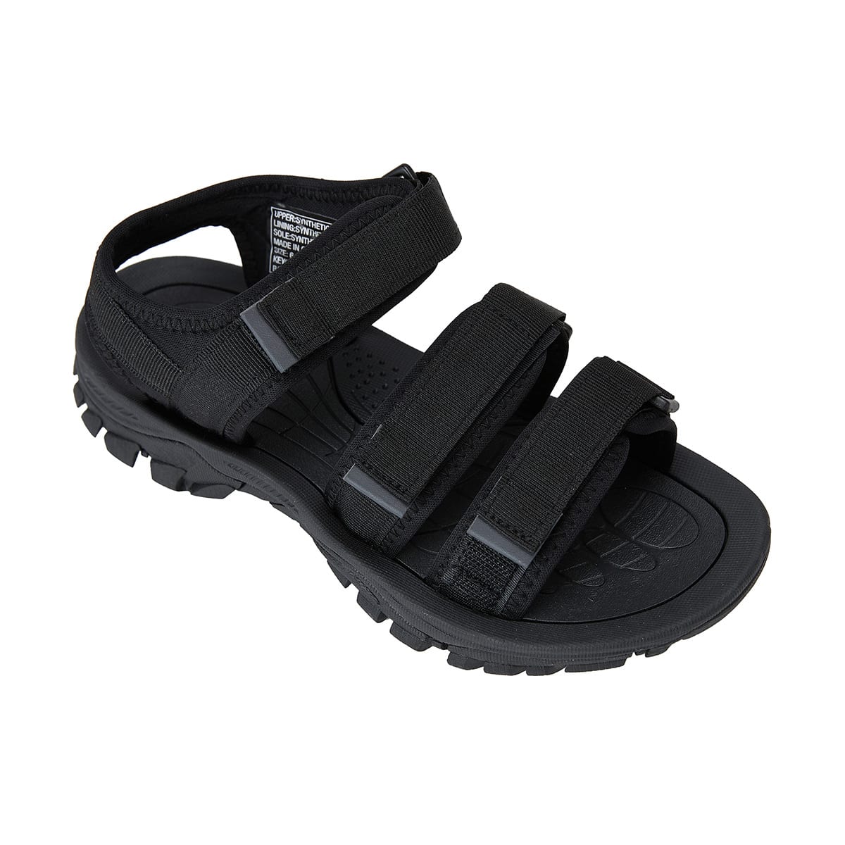 black hiking sandals womens