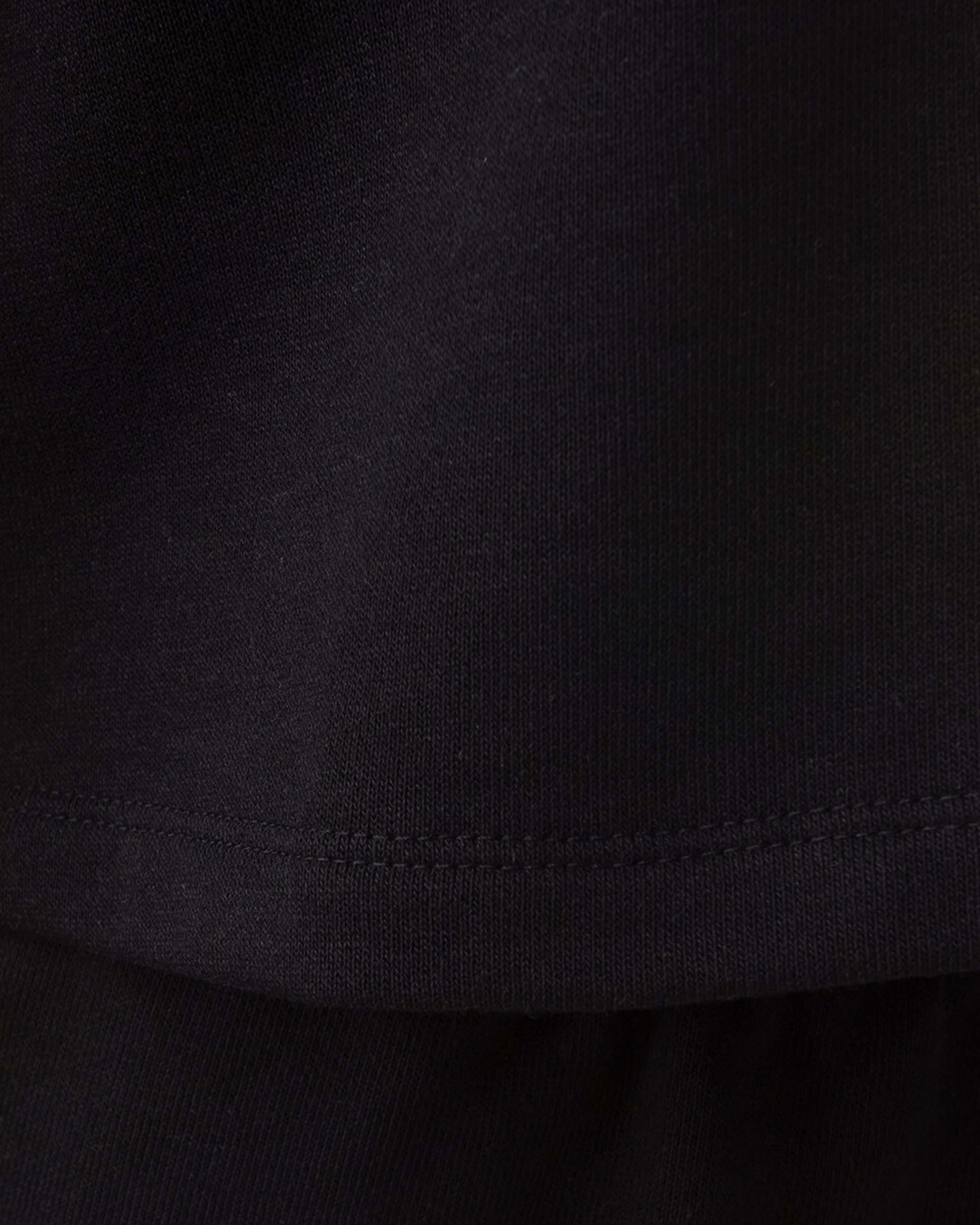9 Active Womens Cropped Crew Neck Relaxed Sweatshirt Black, 9 of 10