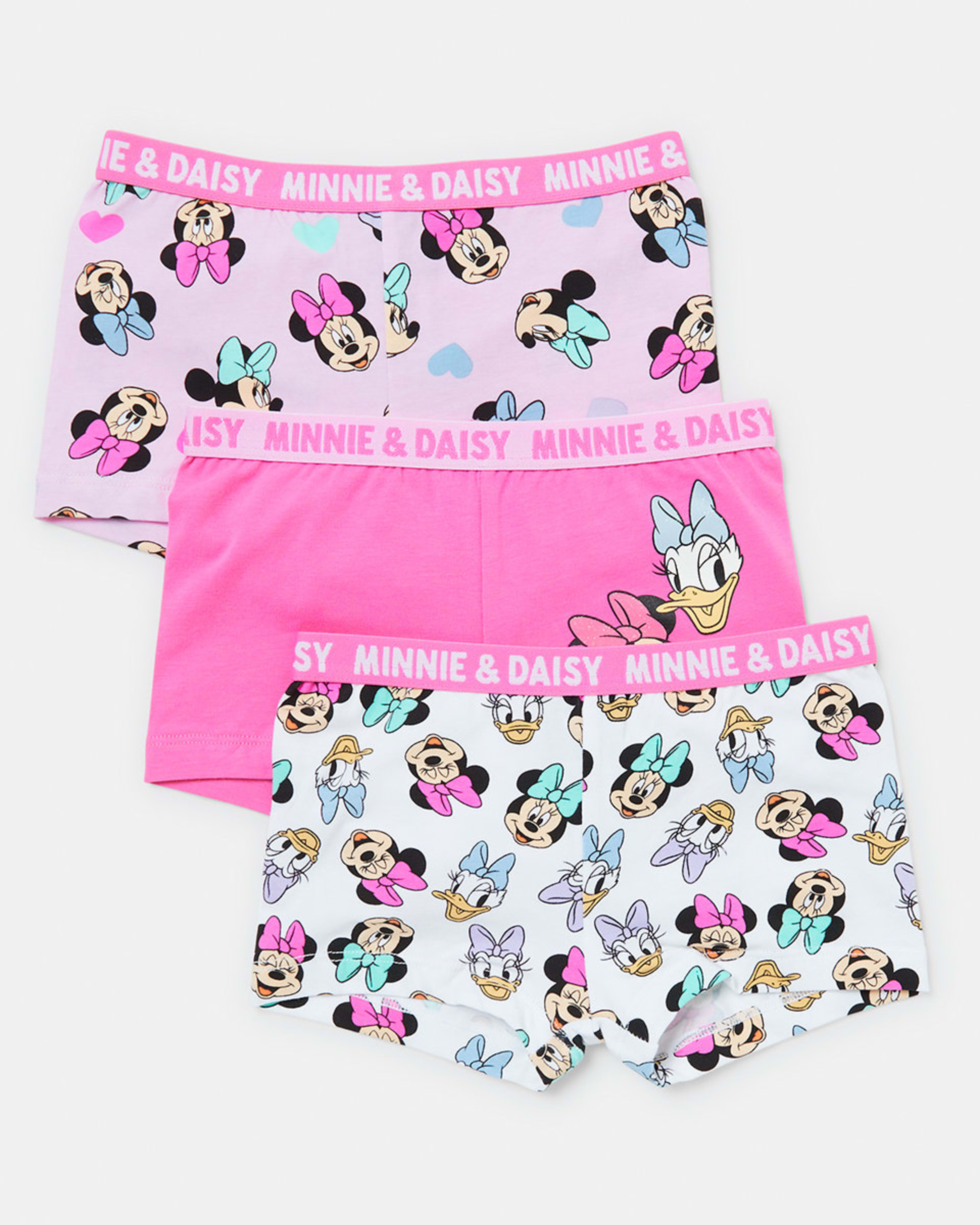 3 Pack Disney Minnie Mouse License Shorties Kmart