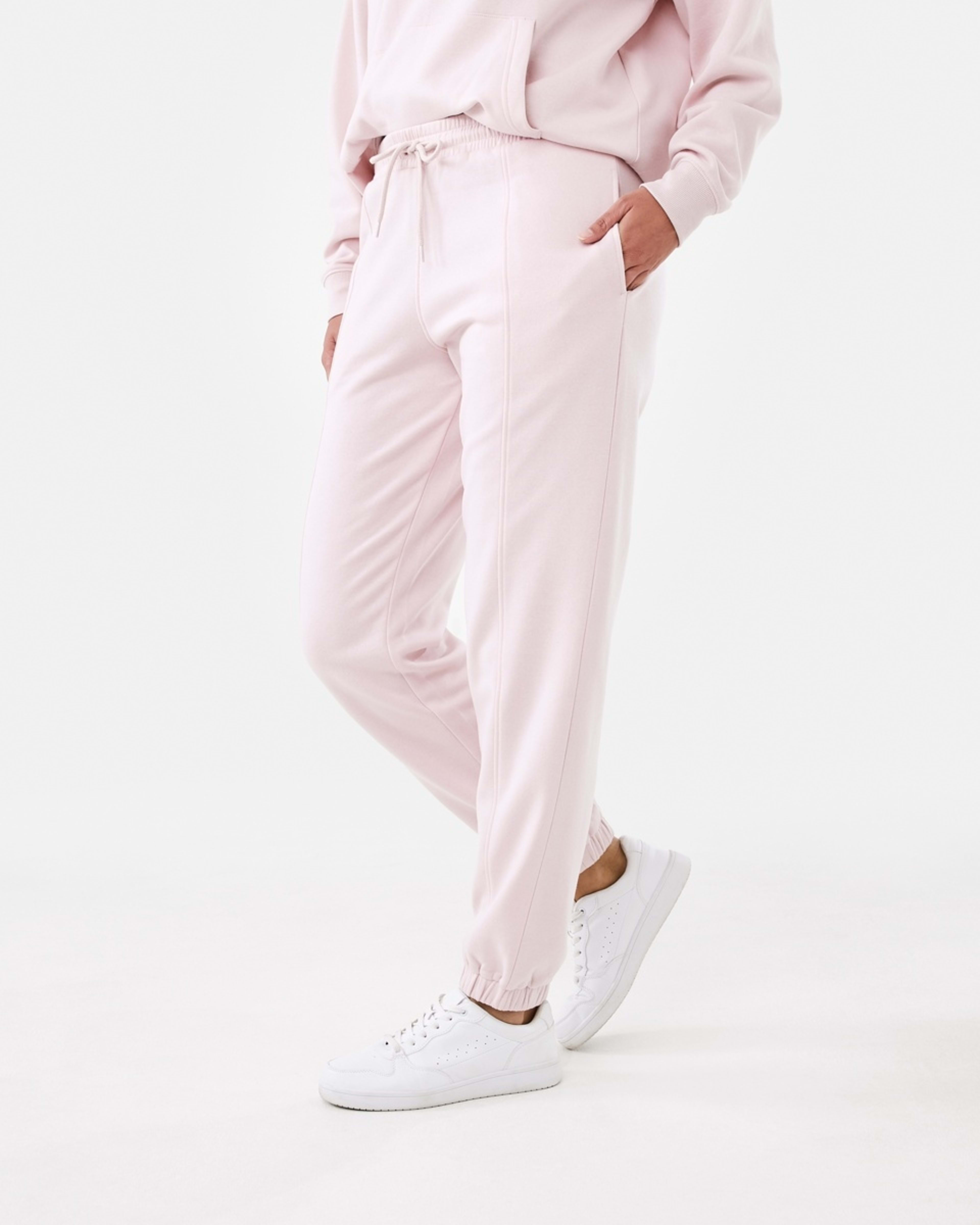 2 Active Womens Cuffed Trackpants Aura Pink, 2 of 5