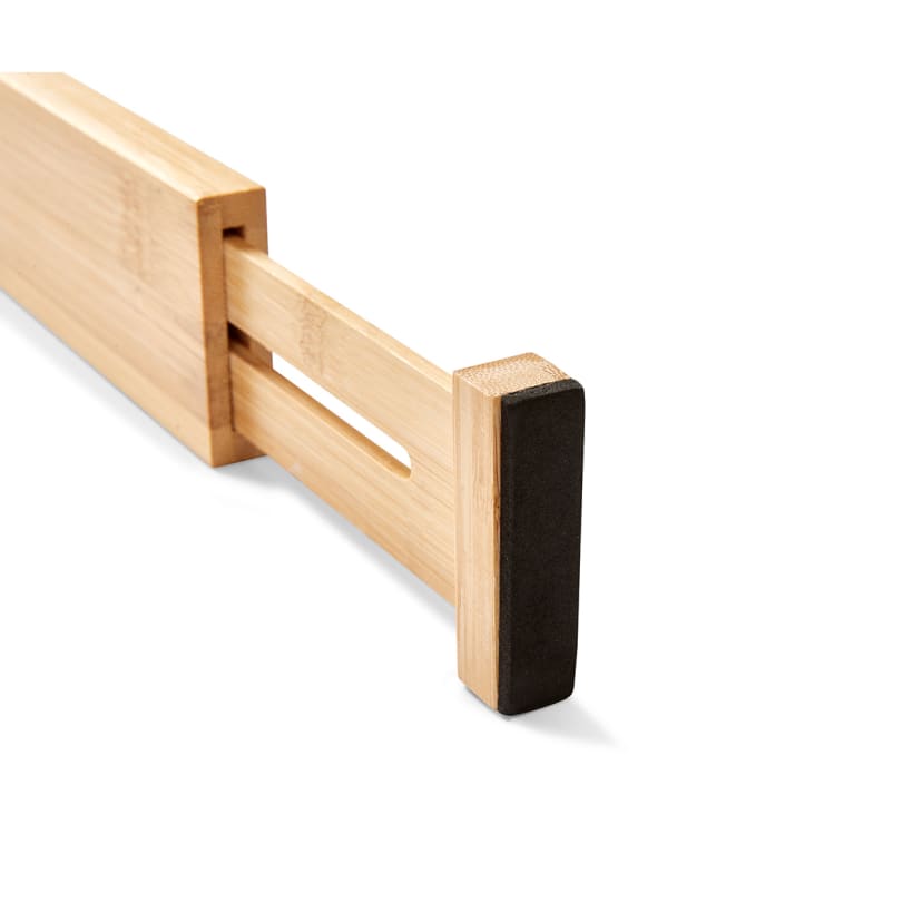 2 Pack Expandable Bamboo Drawer Dividers Kmart