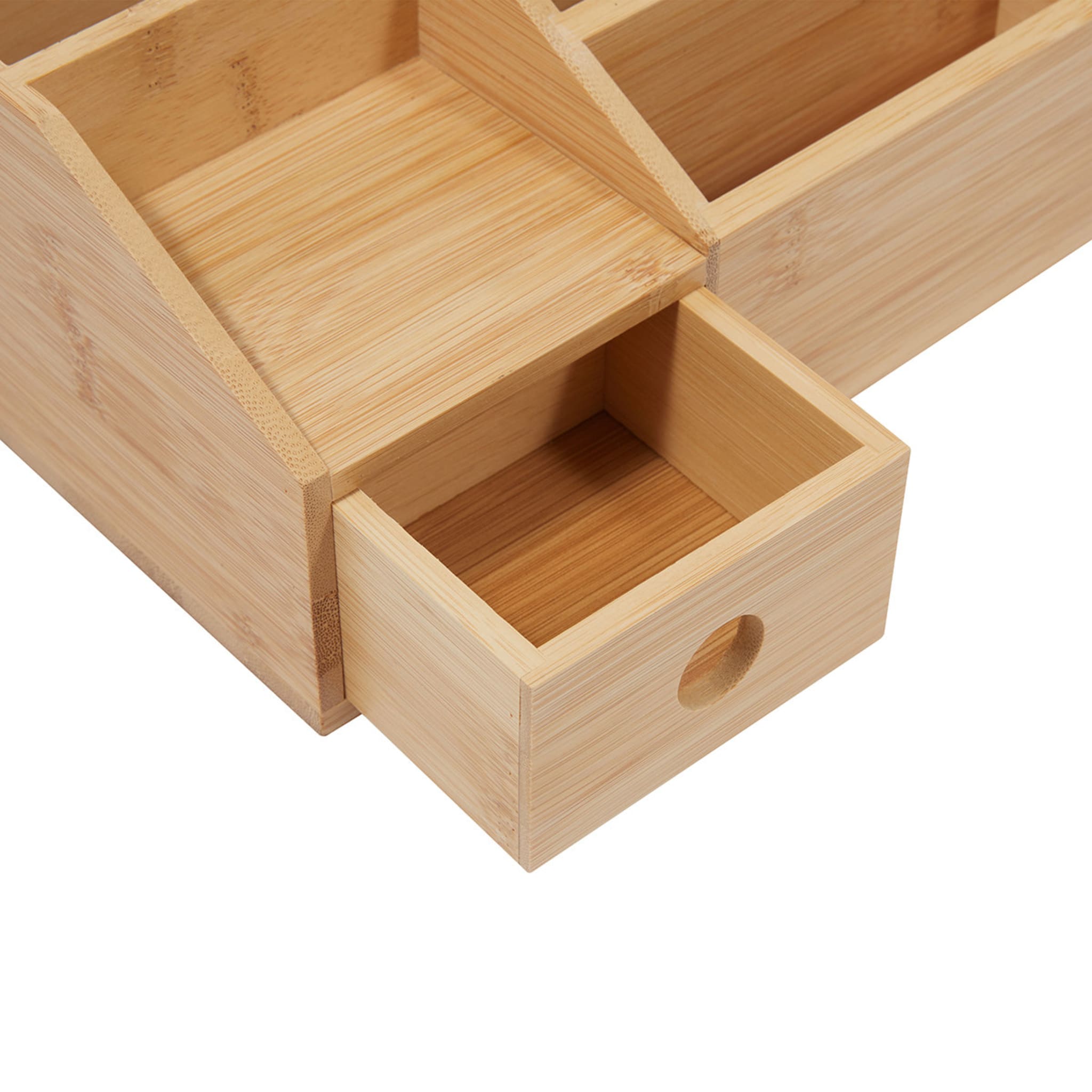 Bamboo Desk Organiser Kmart