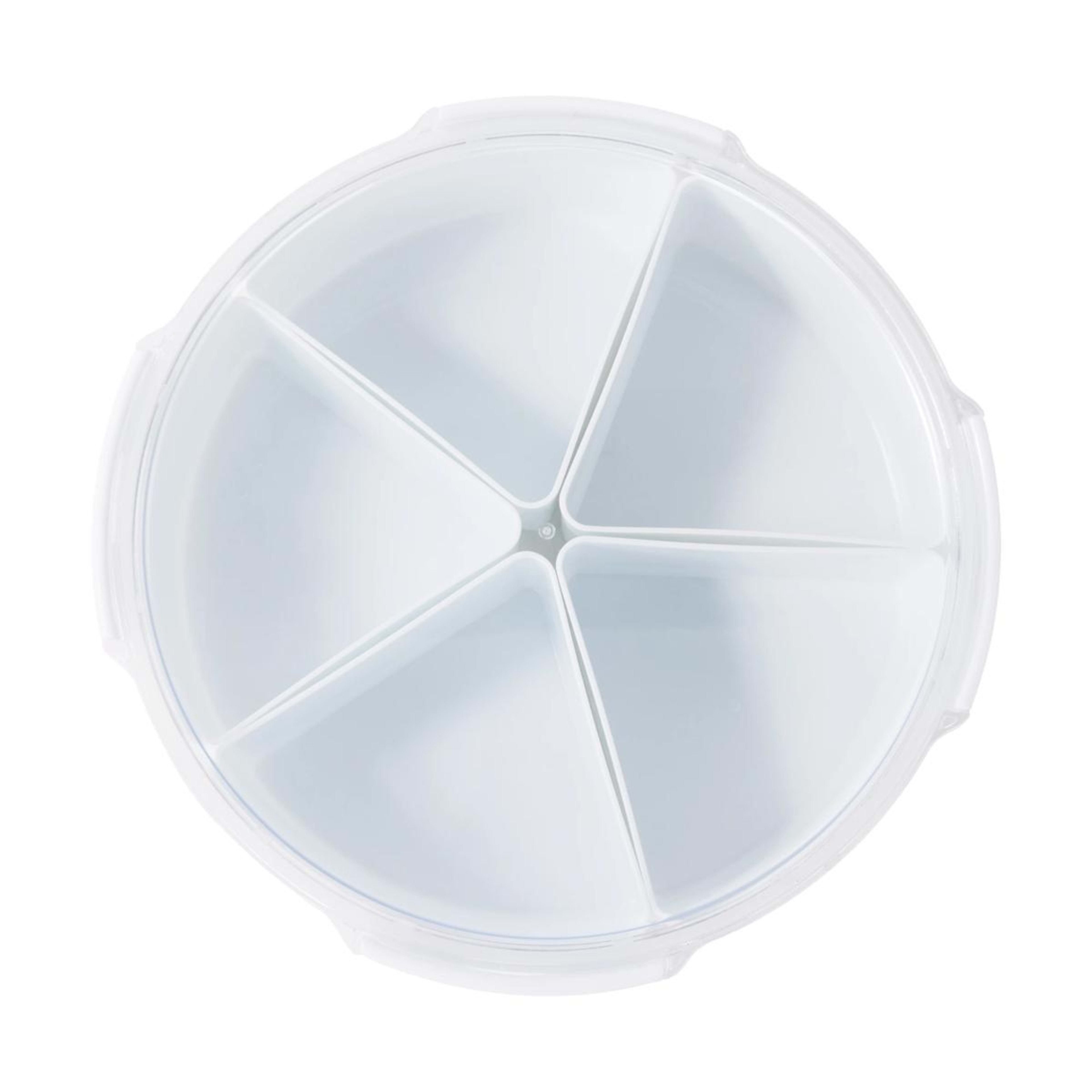 1 Round Section Snack Box
