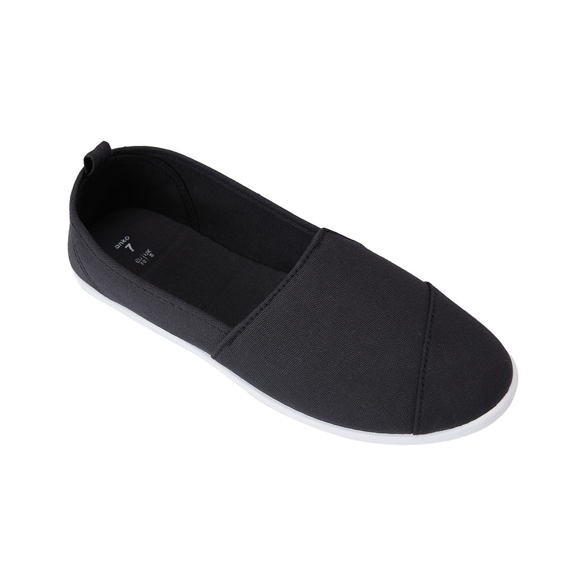 Black canvas shoes kmart sale