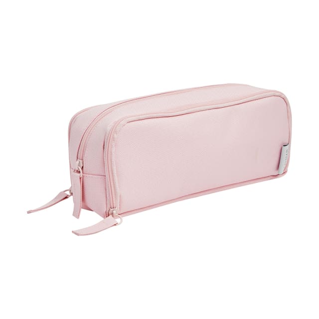 Pencil Case Multi Compartment - Pink - Kmart