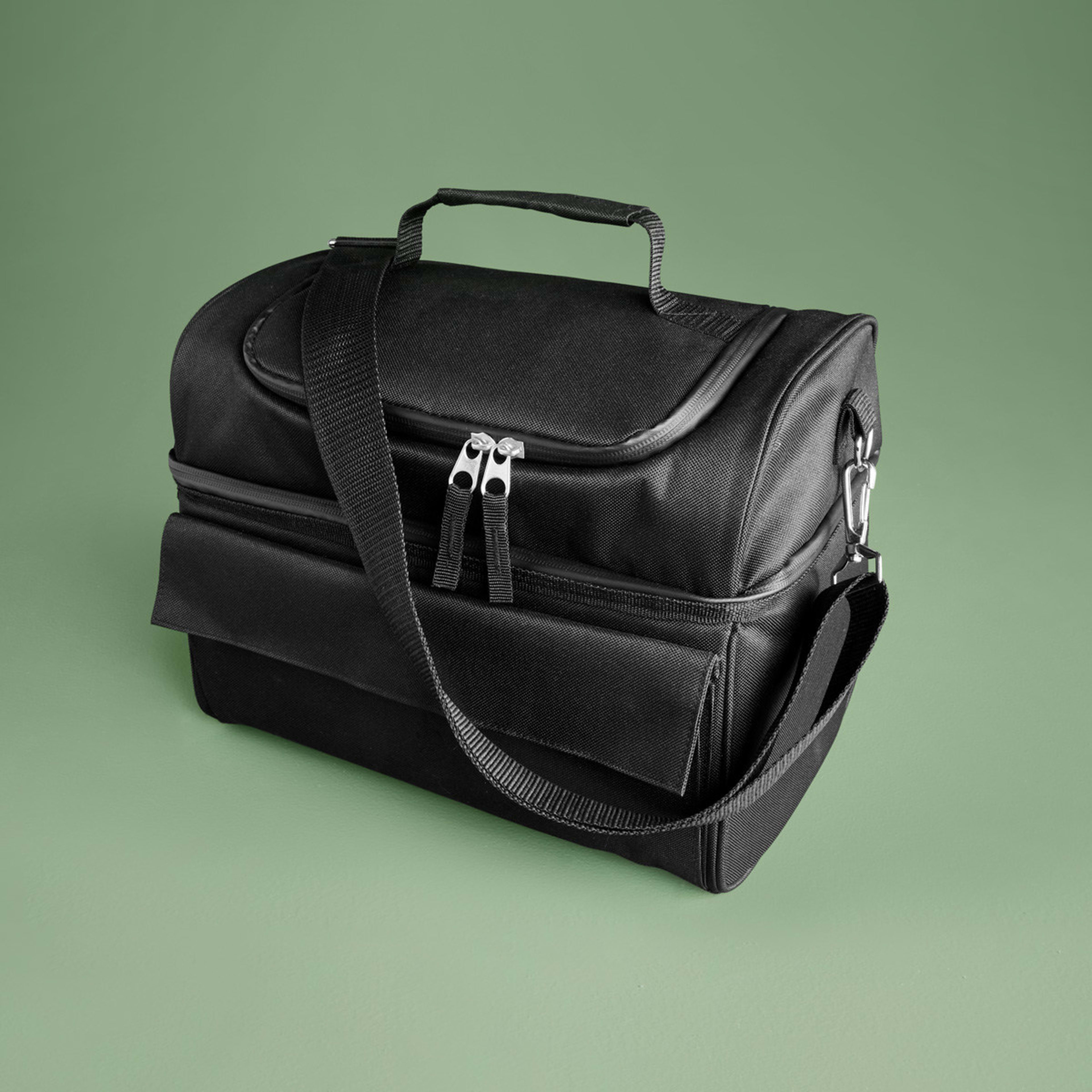 Black Insulated Large Lunch Bag - Kmart NZ