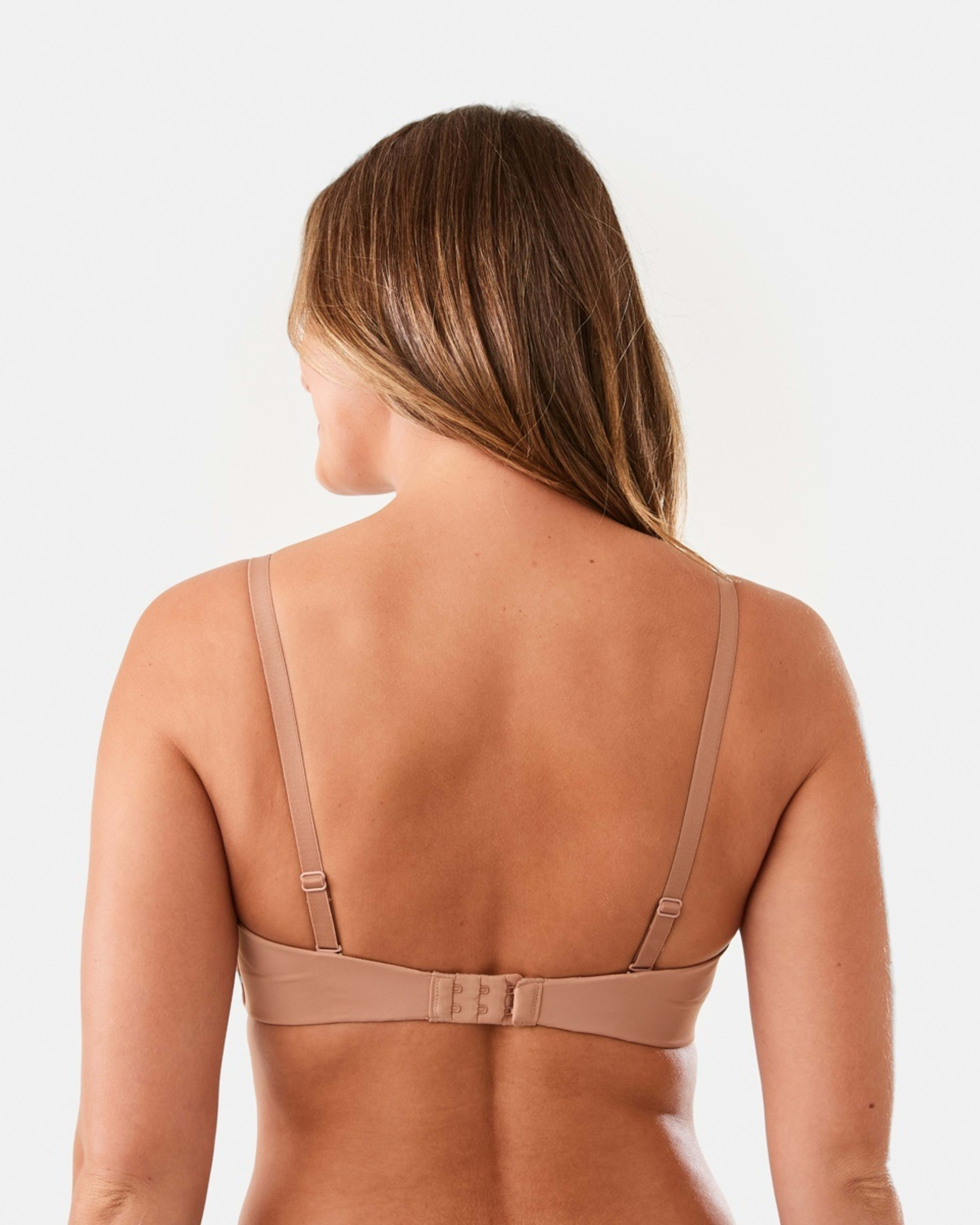 3 Hidden Underwire Strapless Bra MAPLE SYRUP, 3 of 9