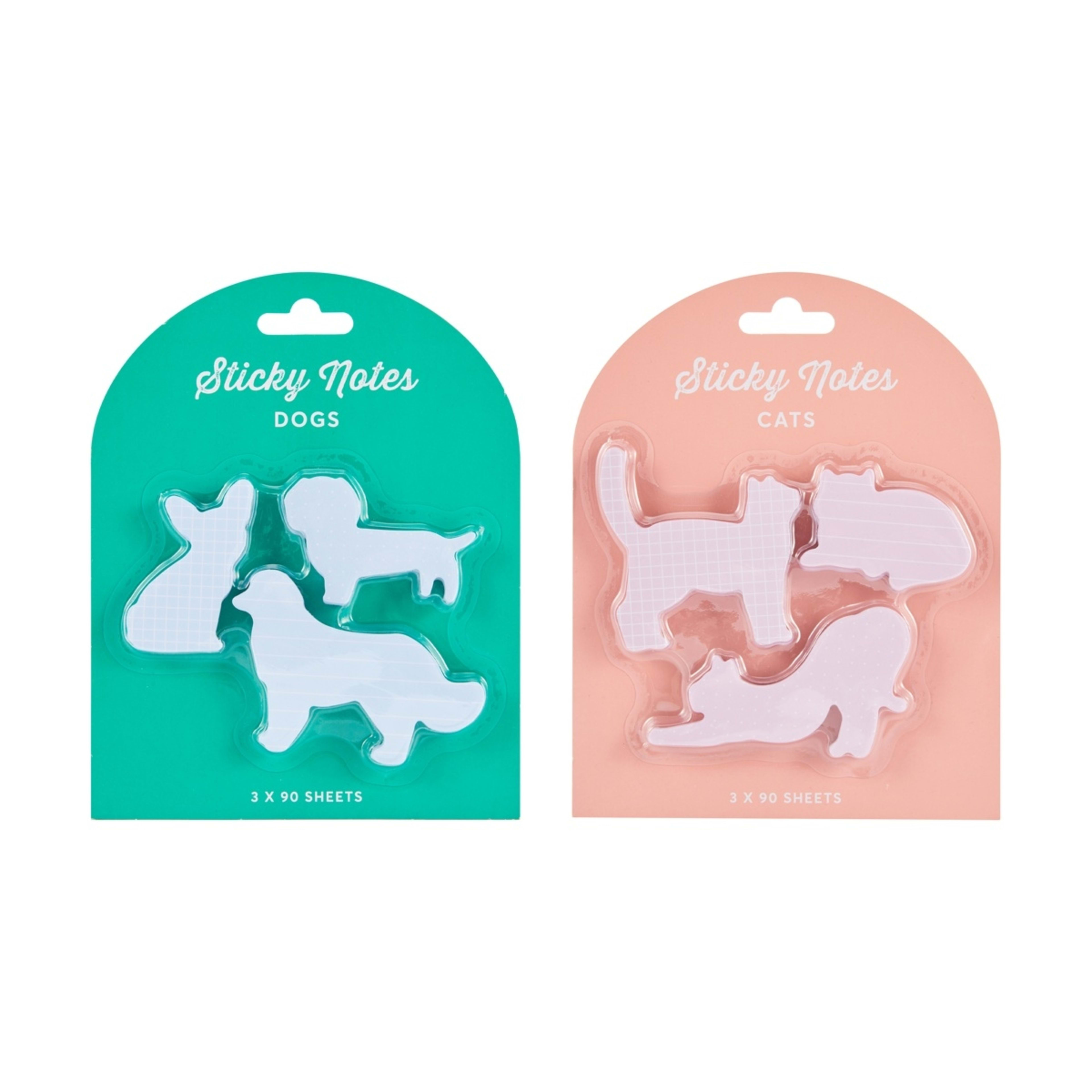 1 Cats/Dogs Sticky Notes - Assorted, 1 of 5
