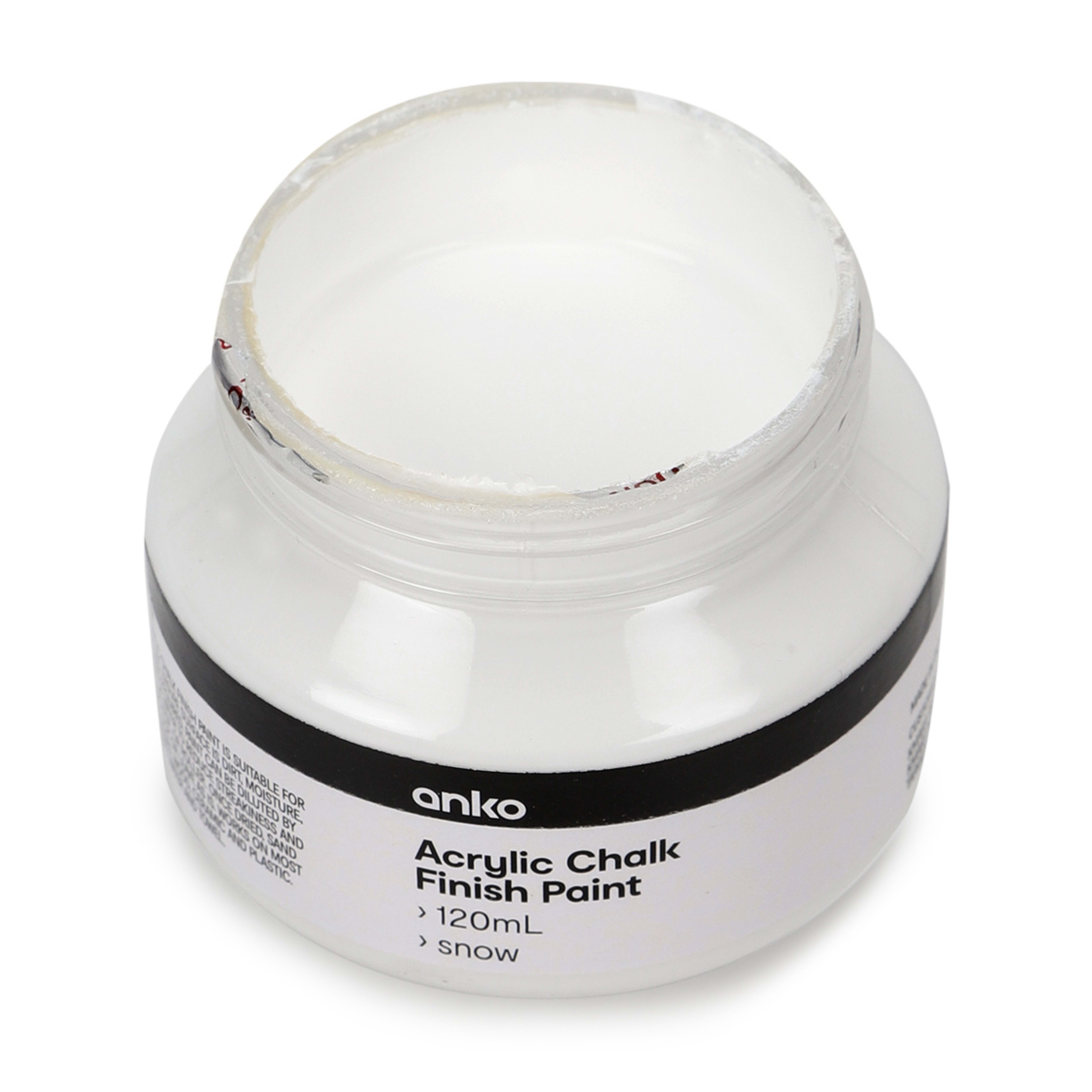 Acrylic Chalk Finish Paint Snow Kmart