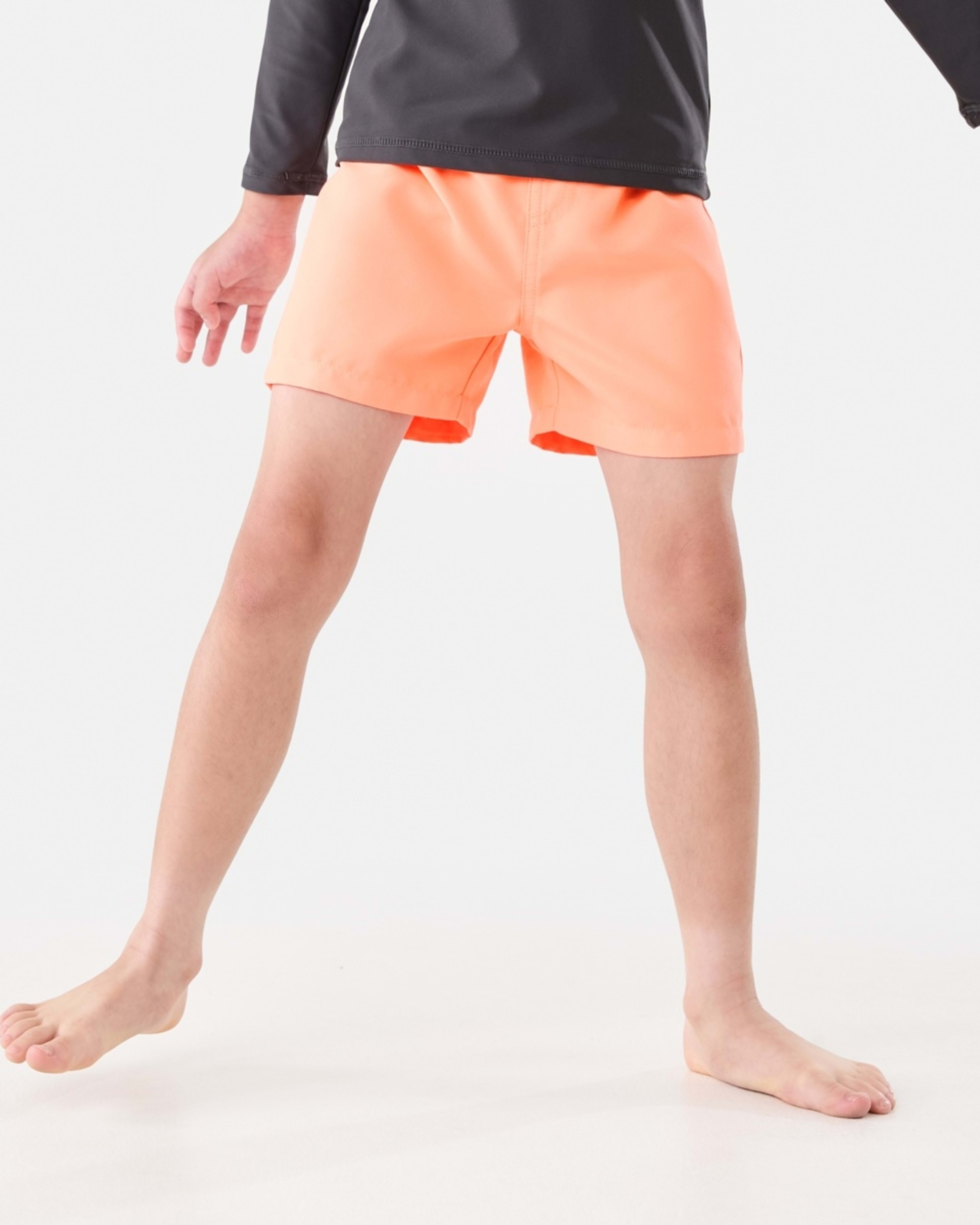 1 Plain Boardshorts FLURO ORANGE, 1 of 5