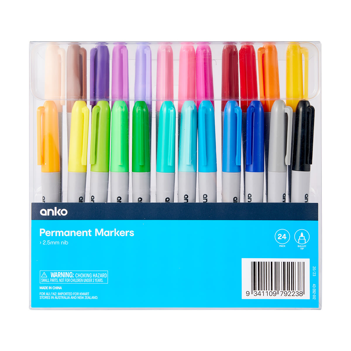 24 Pack Permanent Markers Kmart