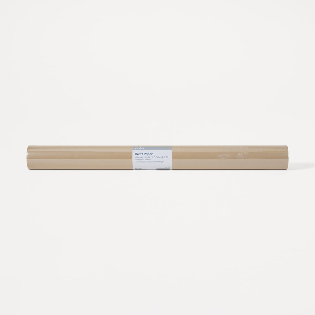 12m Brown Craft Paper Kmart