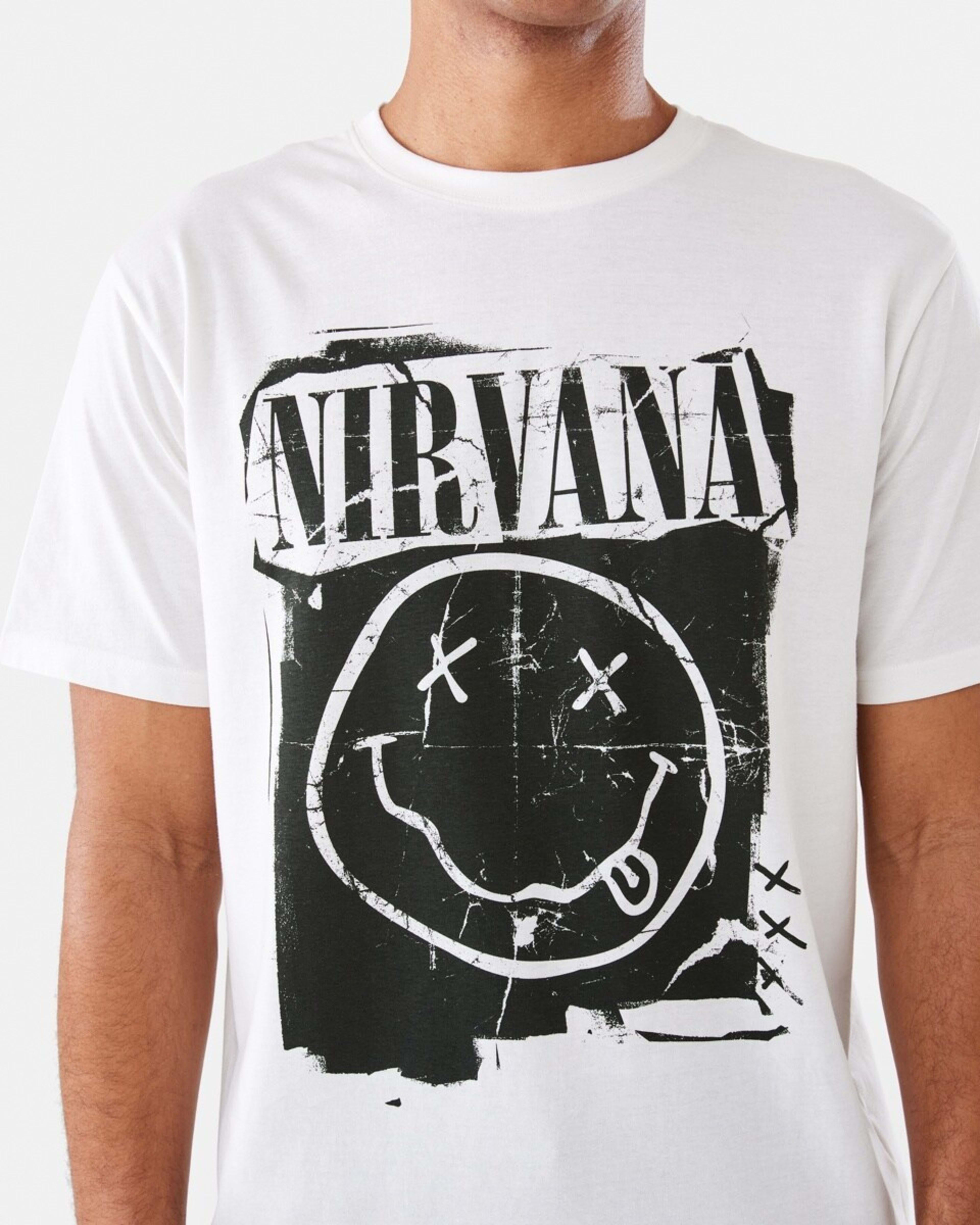 6 Nirvana License T-shirt SNOW WHITE, 6 of 7