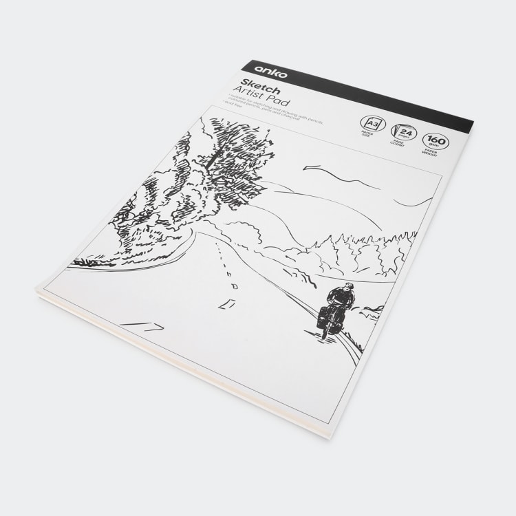 A3 Sketch Artist Pad Kmart NZ