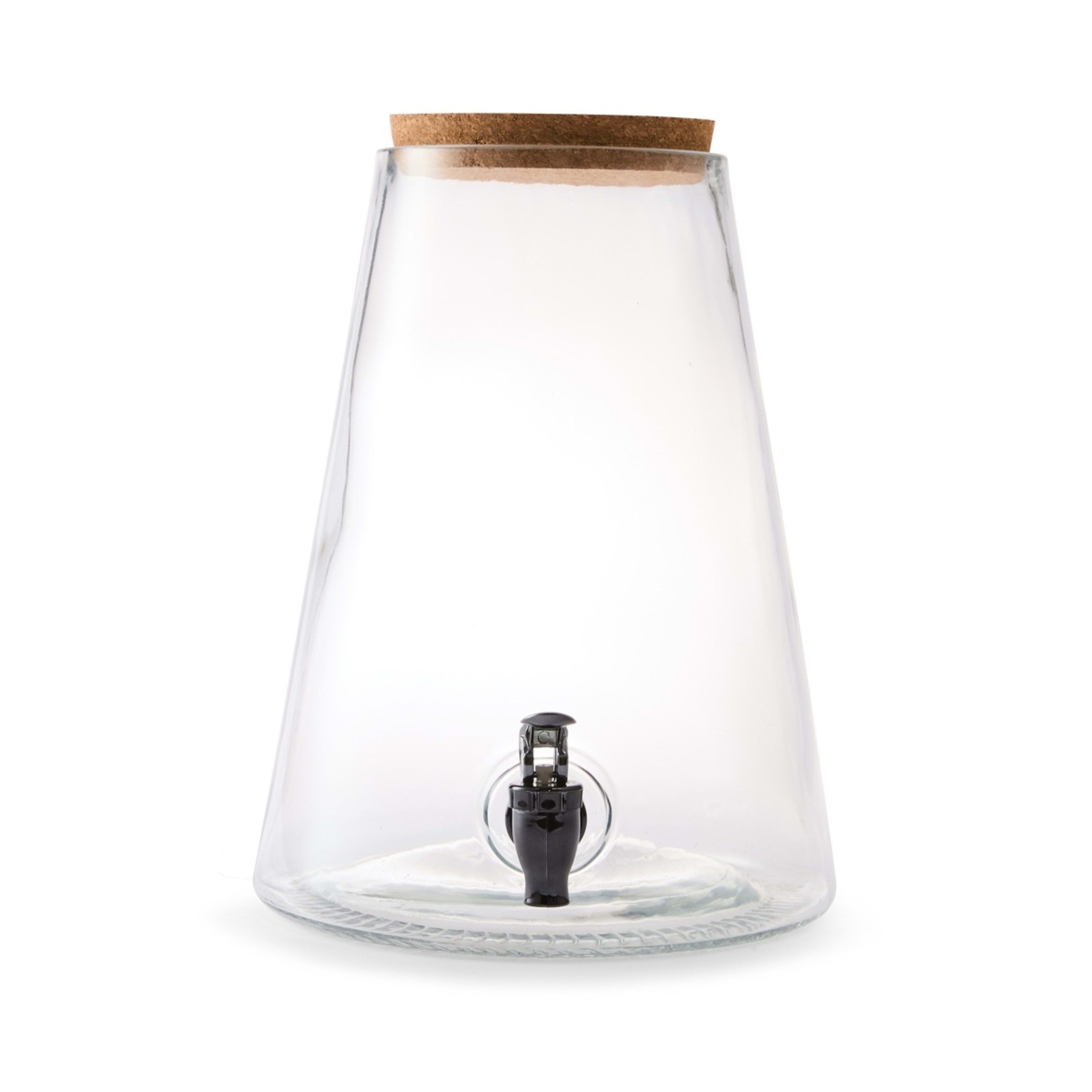 4 6L Glass Drink Dispenser with Cork Lid, 4 of 10