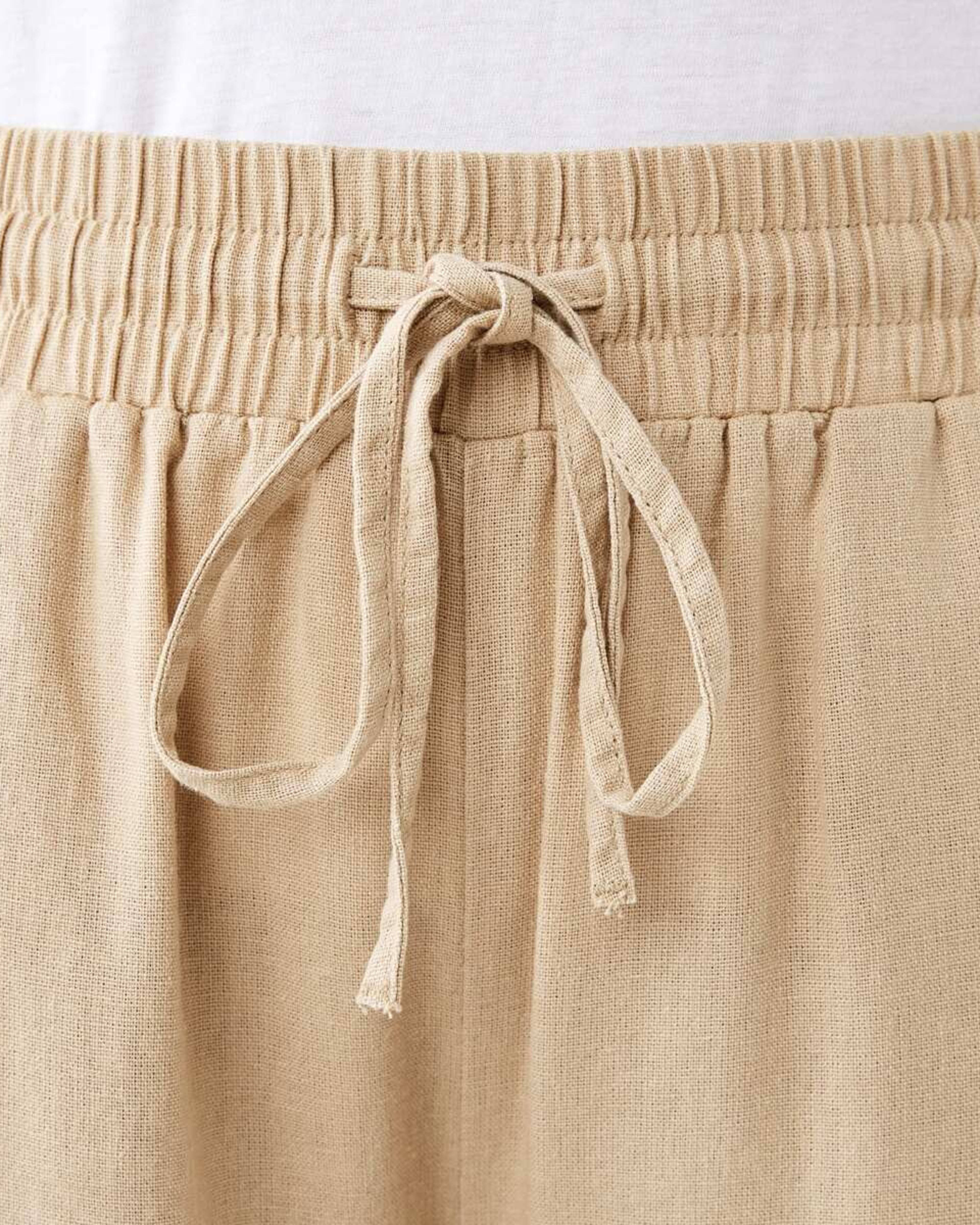 4 Linen Blend Wide Leg Pants LARK, 4 of 5