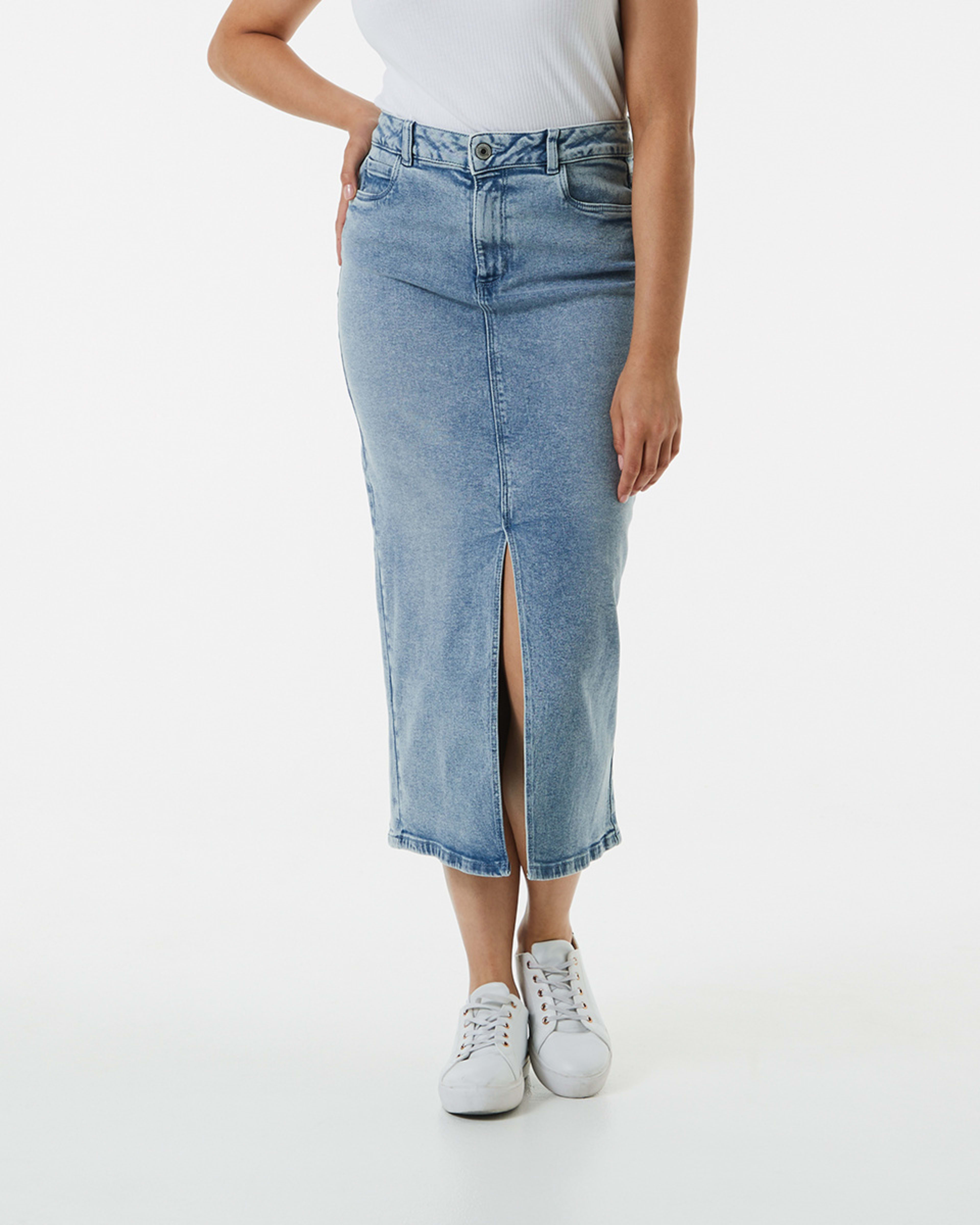 Denim Midi Skirt - Kmart