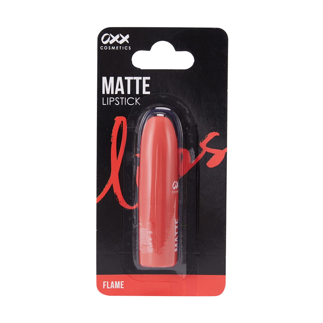 OXX Cosmetics Matte Lipstick Flame Kmart