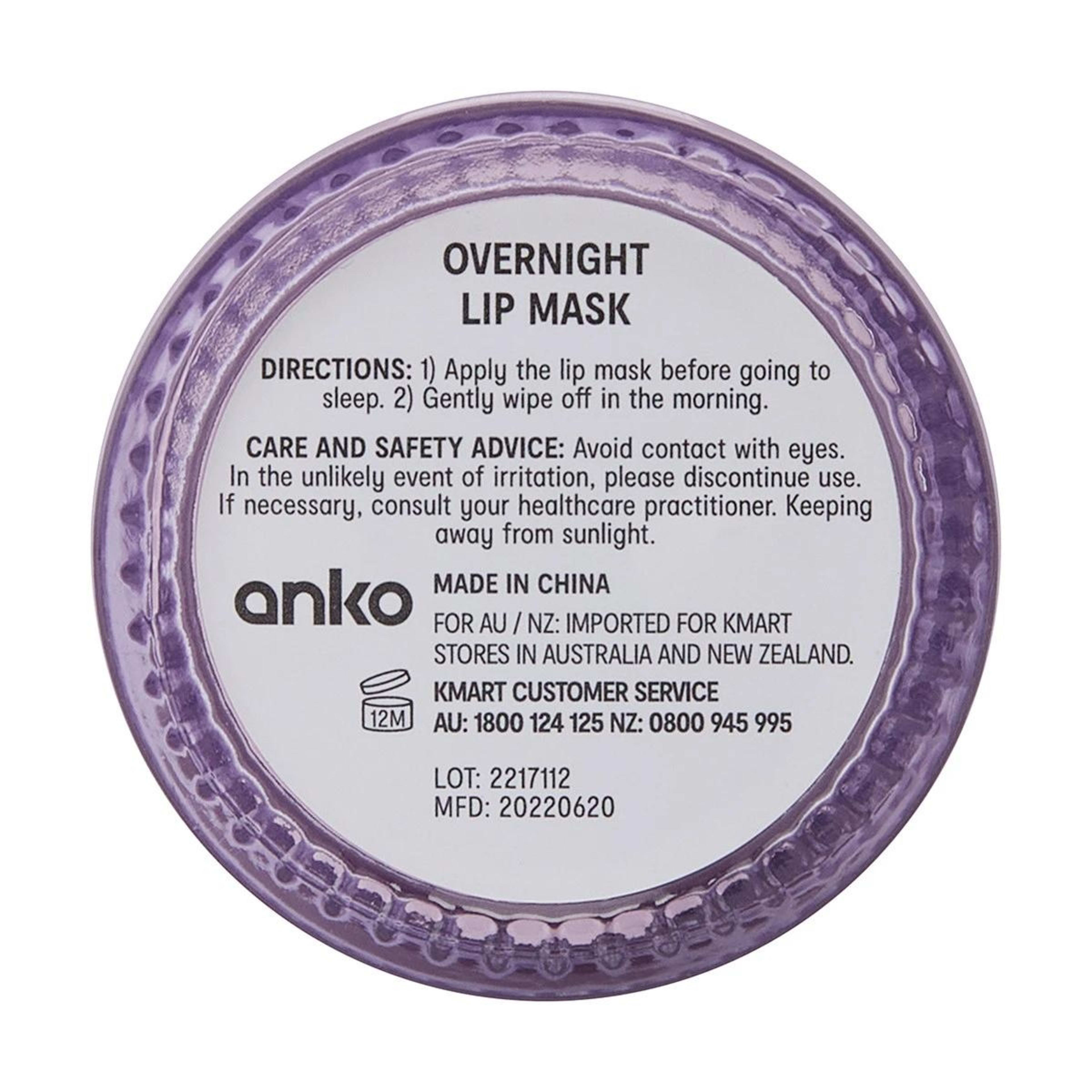 6 Overnight Lip Mask 20ml - Lavender Oil, 6 of 7