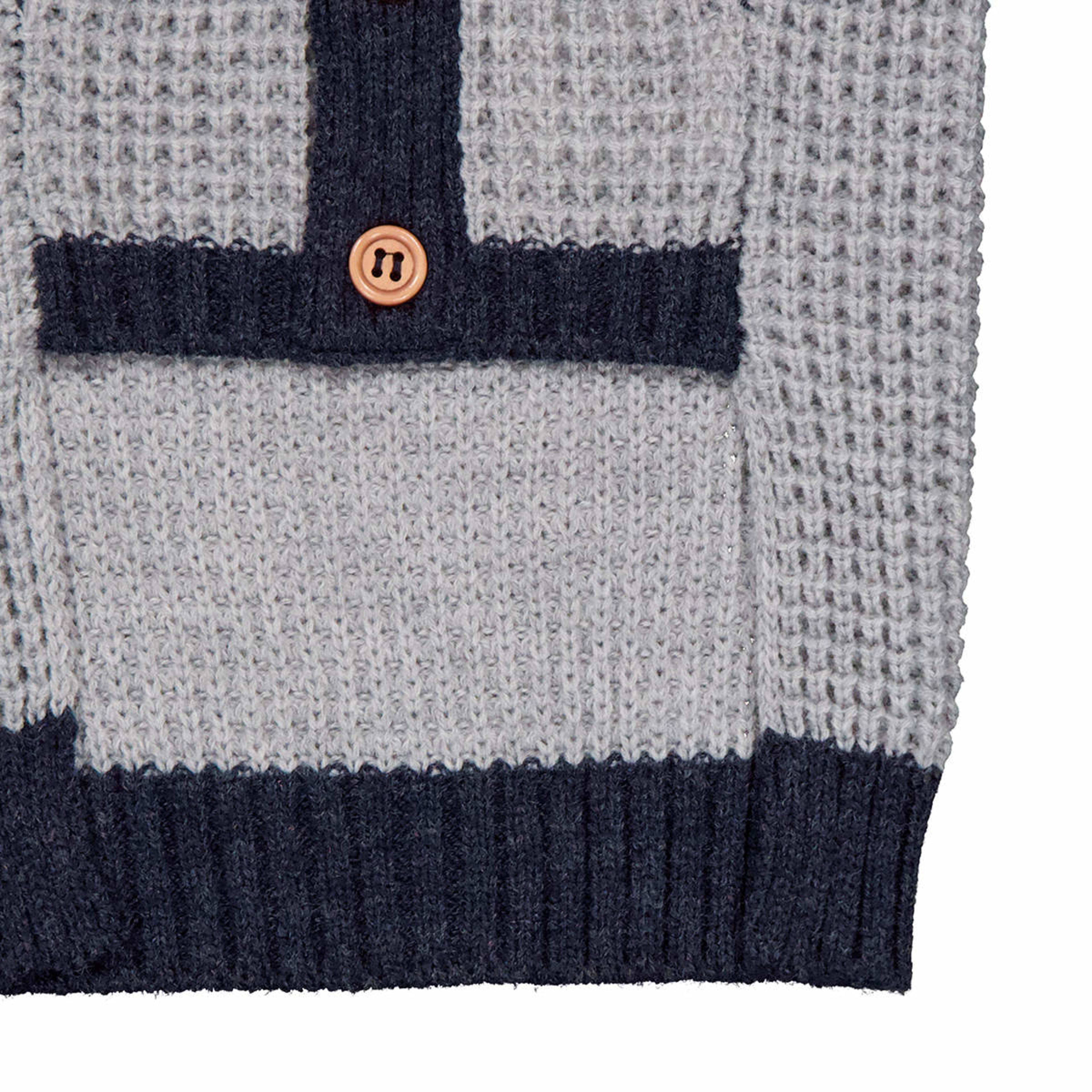8 Pet Navy Stripe Cardigan - Medium, 8 of 10