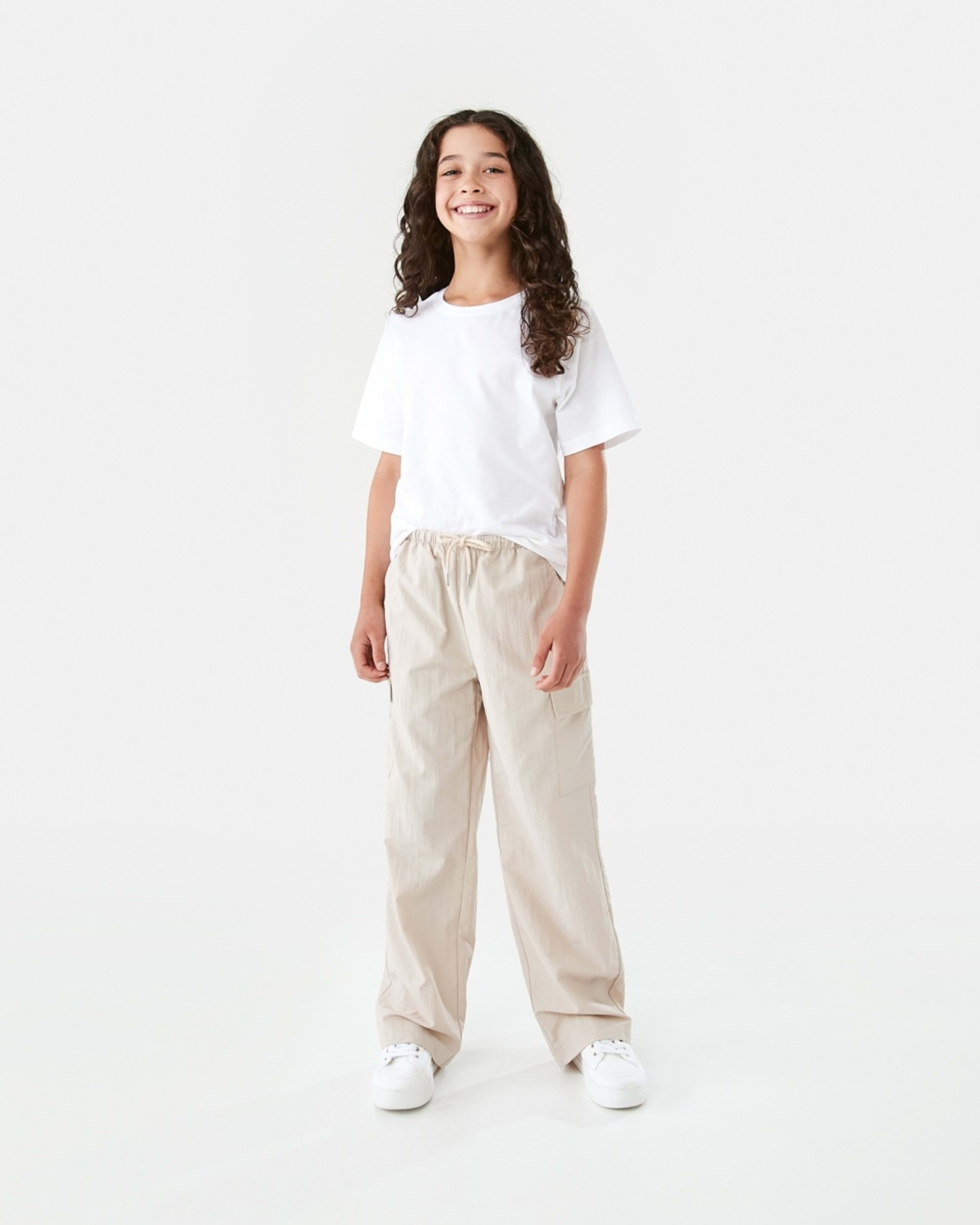 6 Parachute Pants Sand Beige, 6 of 9