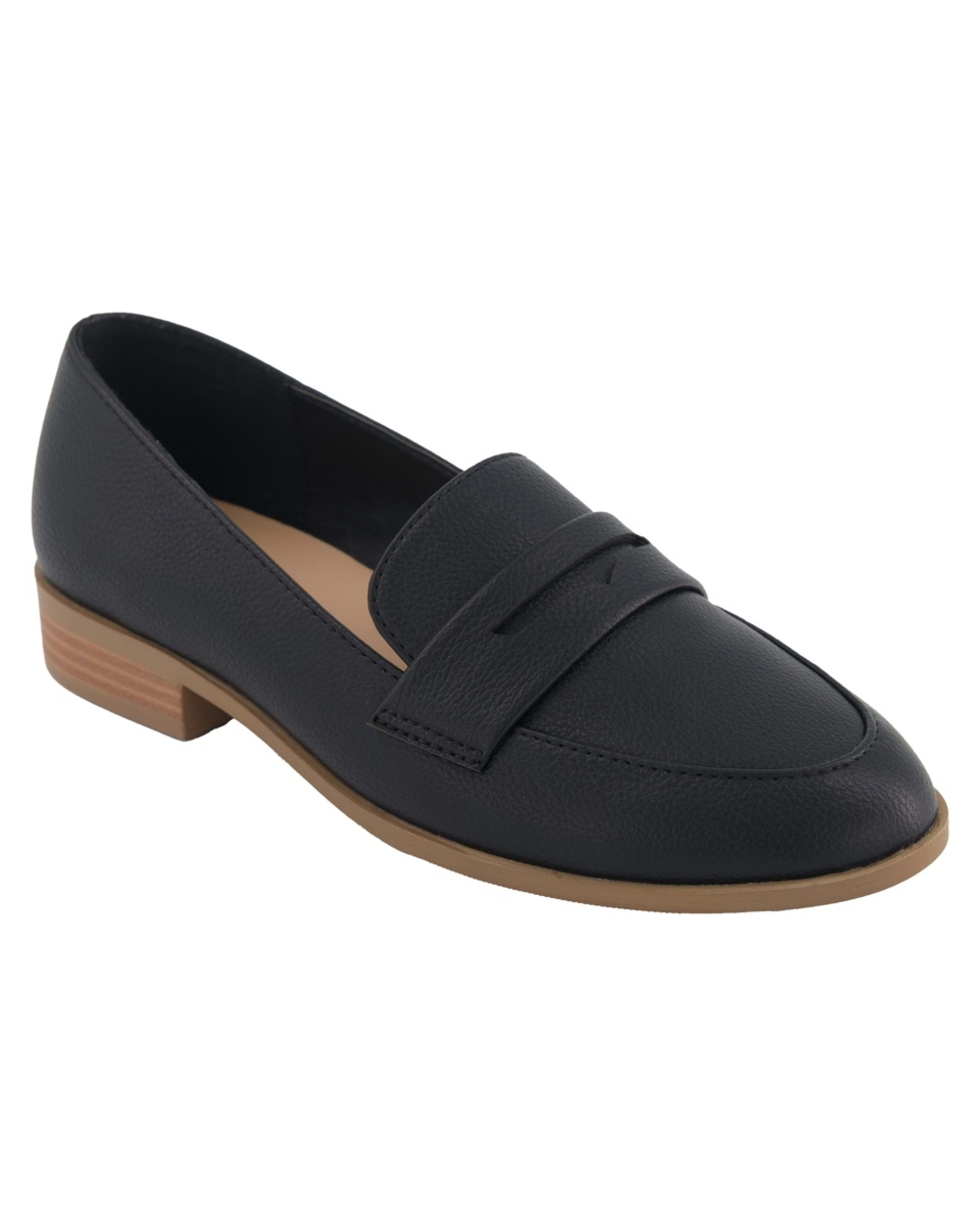 1 Saddle Loafer Flats Black, 1 of 5