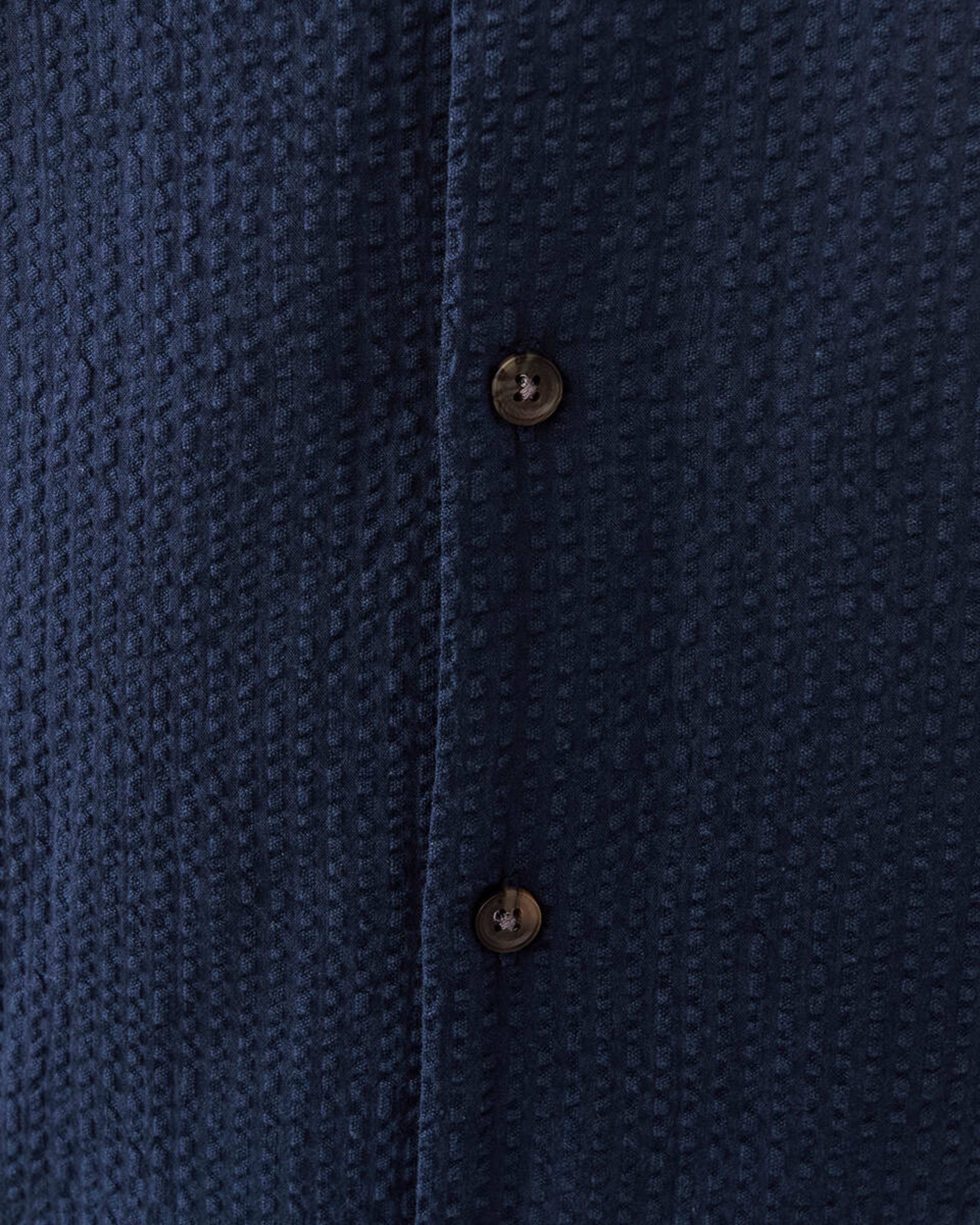 6 Short Sleeve Seersucker Shirt Blu Pcoat, 6 of 7