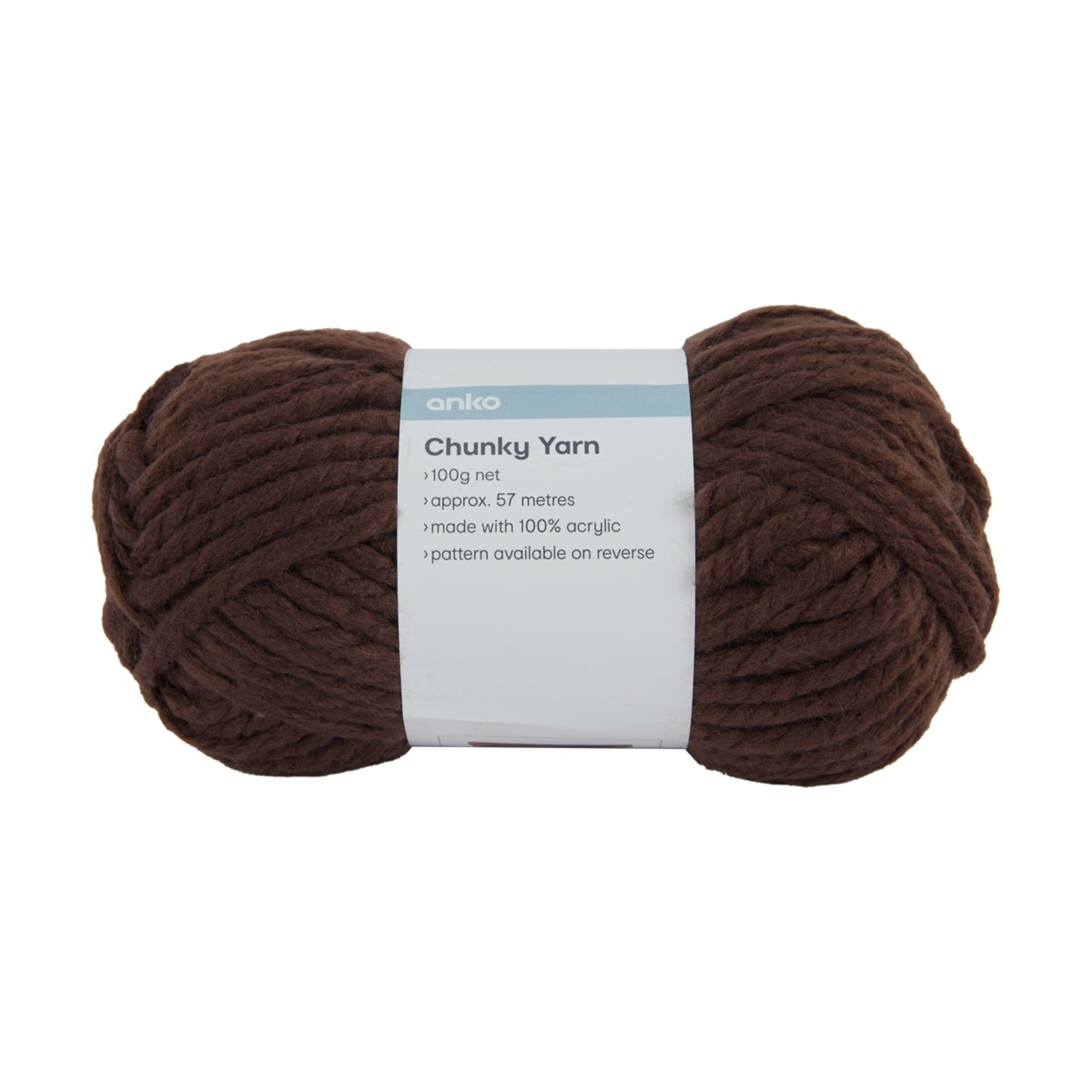 1 Chunky Yarn - Mahogany, 1 of 3