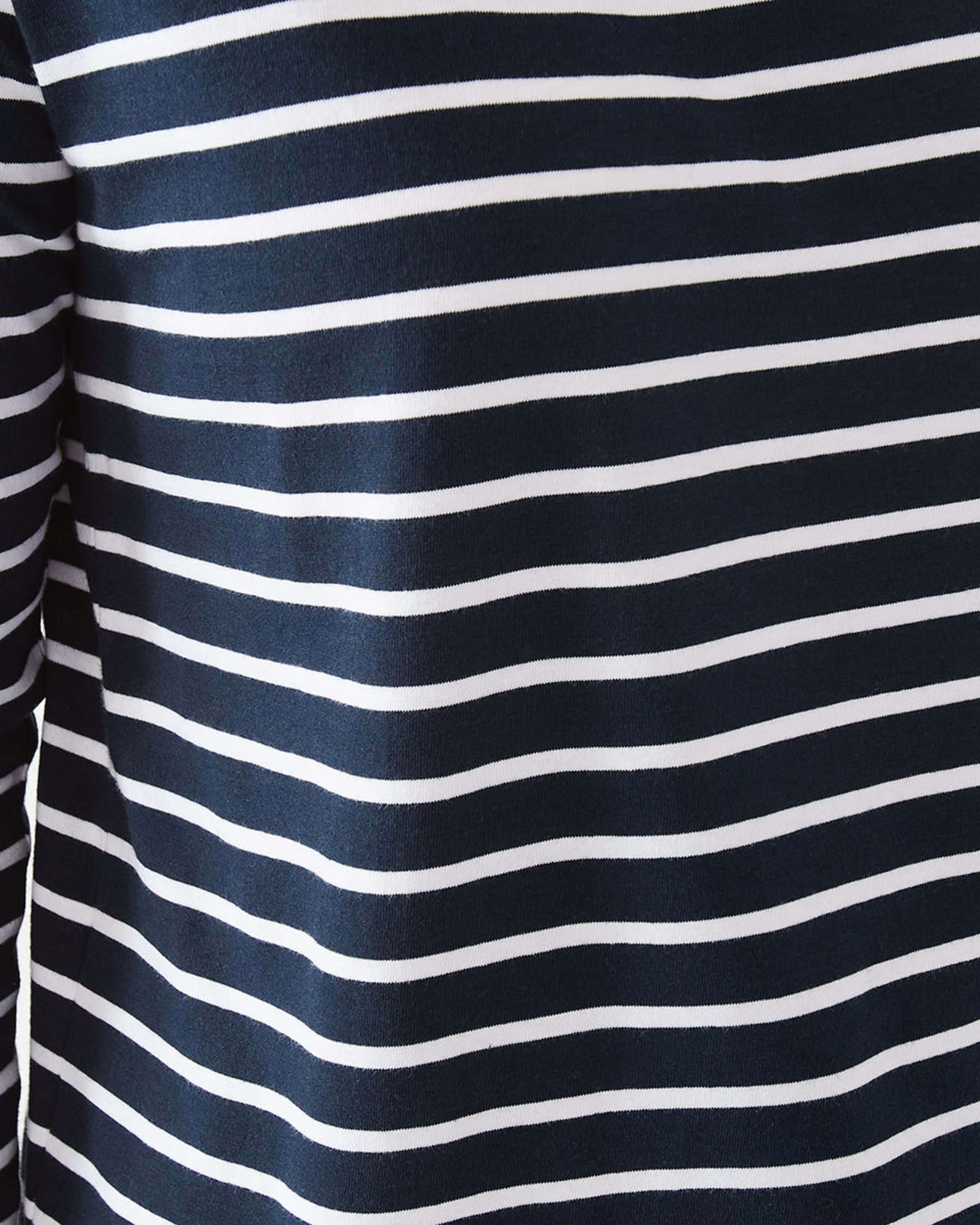 6 Long Sleeve Cotton T-shirt Wide St Nv, 6 of 6
