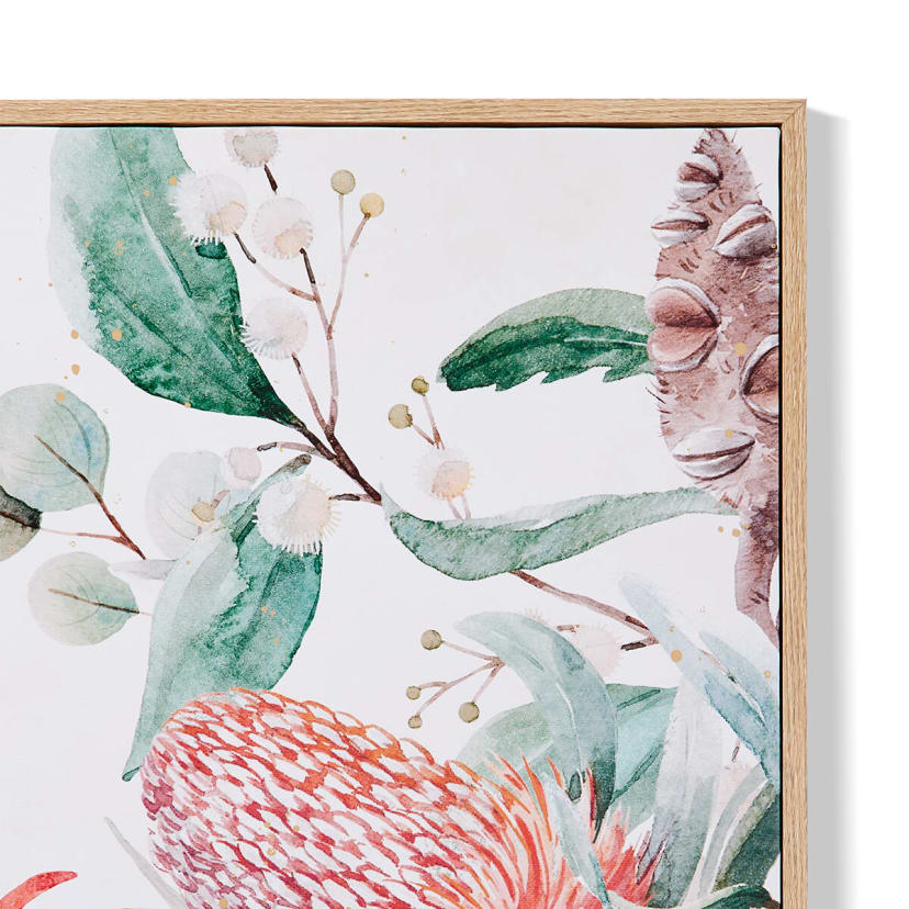 2 Pack Natives Framed Canvas - Kmart