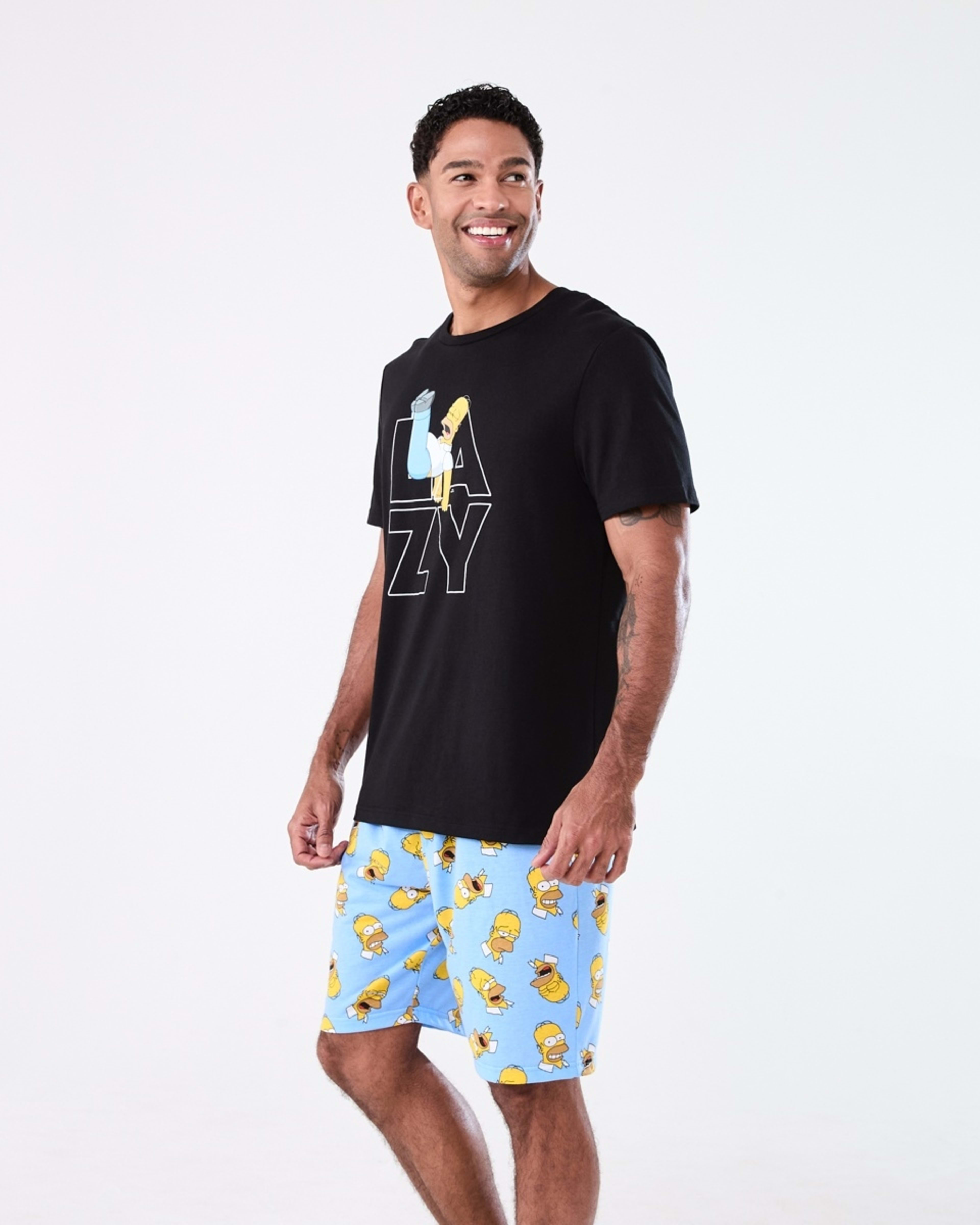 2 The Simpsons License Short Sleeve Pyjama Set SIMPSONS, 2 of 8