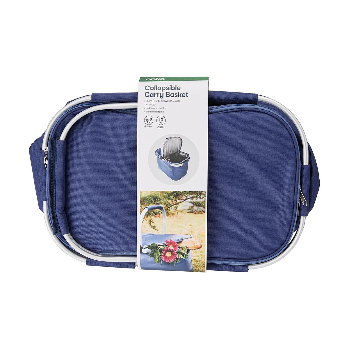 Collapsible Carry Basket Kmart