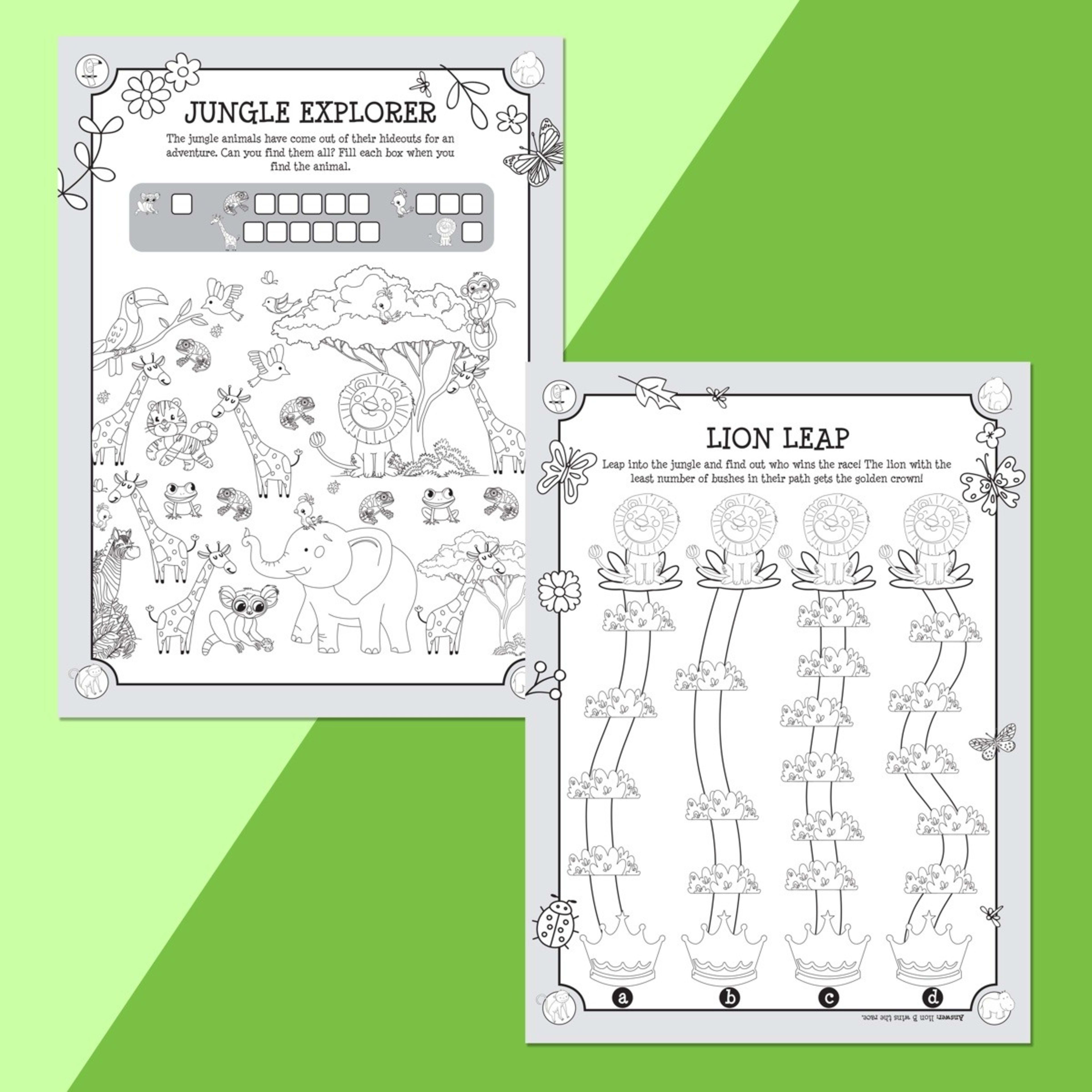 3 Scratch Surprise Jungle Joy​​ - Book, 3 of 5