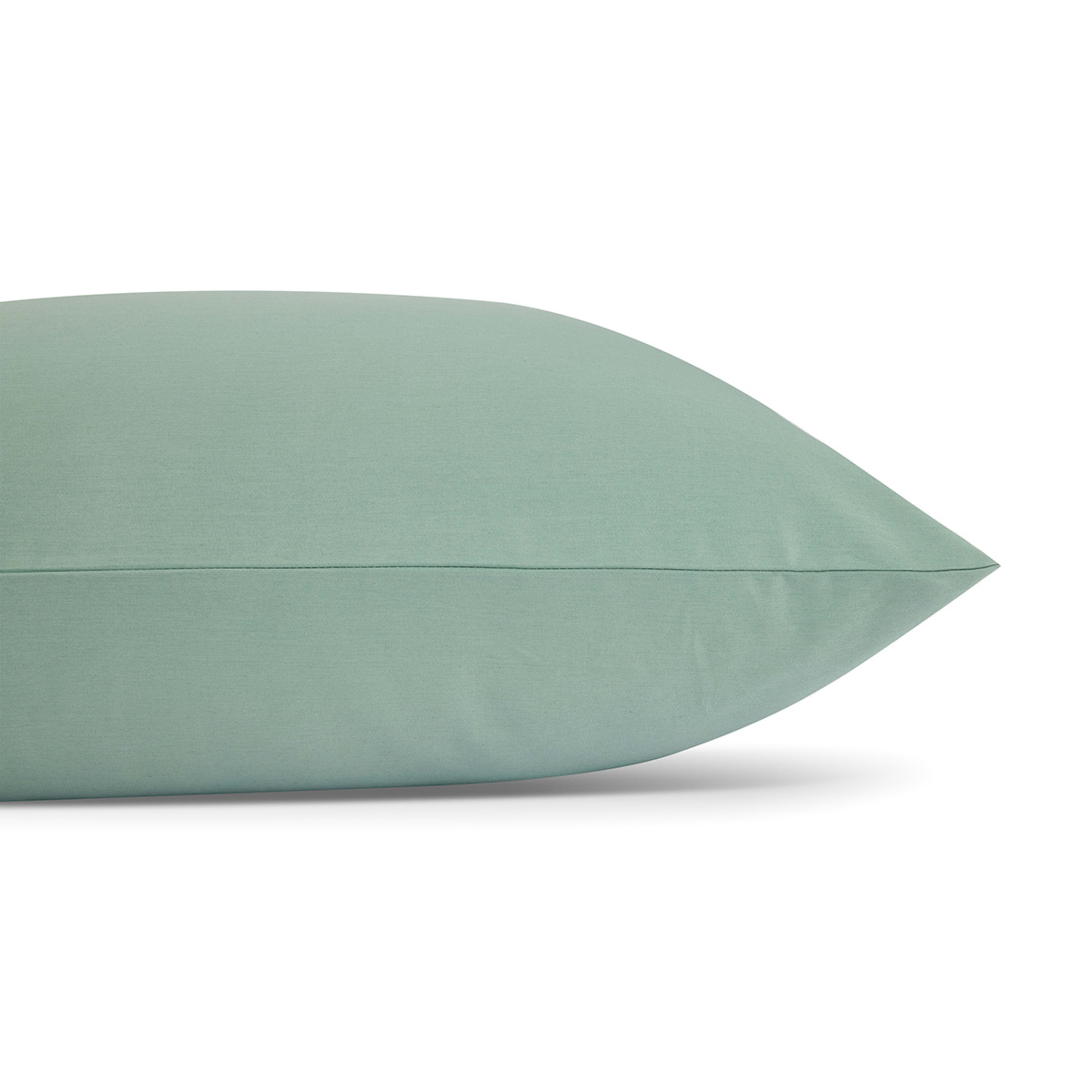4 2 Pack 500 Thread Count Australian Grown Cotton Standard Pillowcases - Sage, 4 of 5