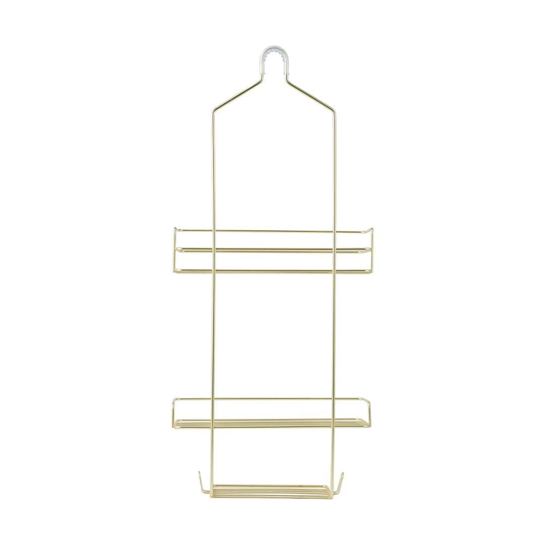 Shower Caddy Brushed Gold Look Kmart