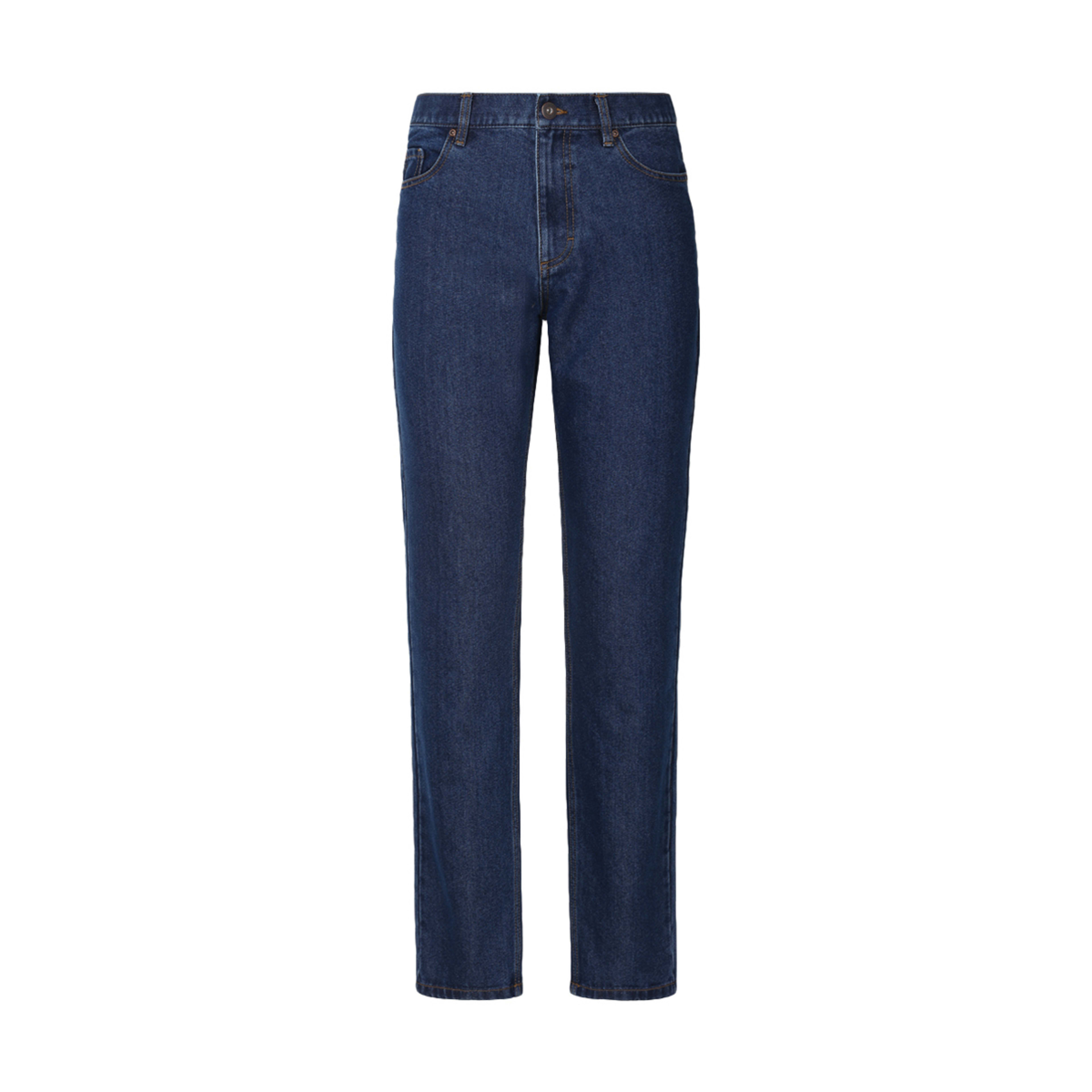 7 Regular Straight Fit Jeans Indigo Wash, 7 of 7