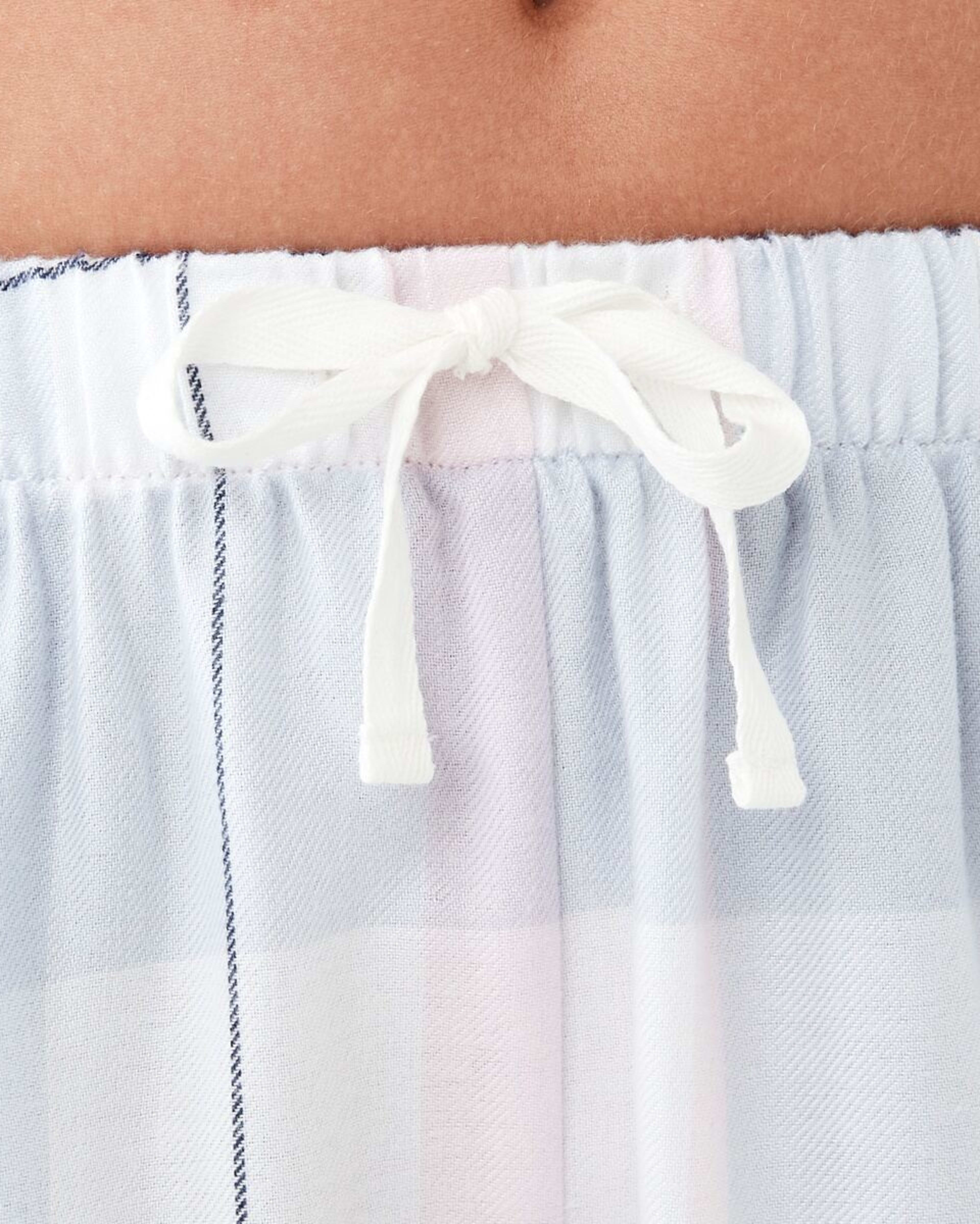 4 Cuffed Flannel Pants Soft Chk B, 4 of 5