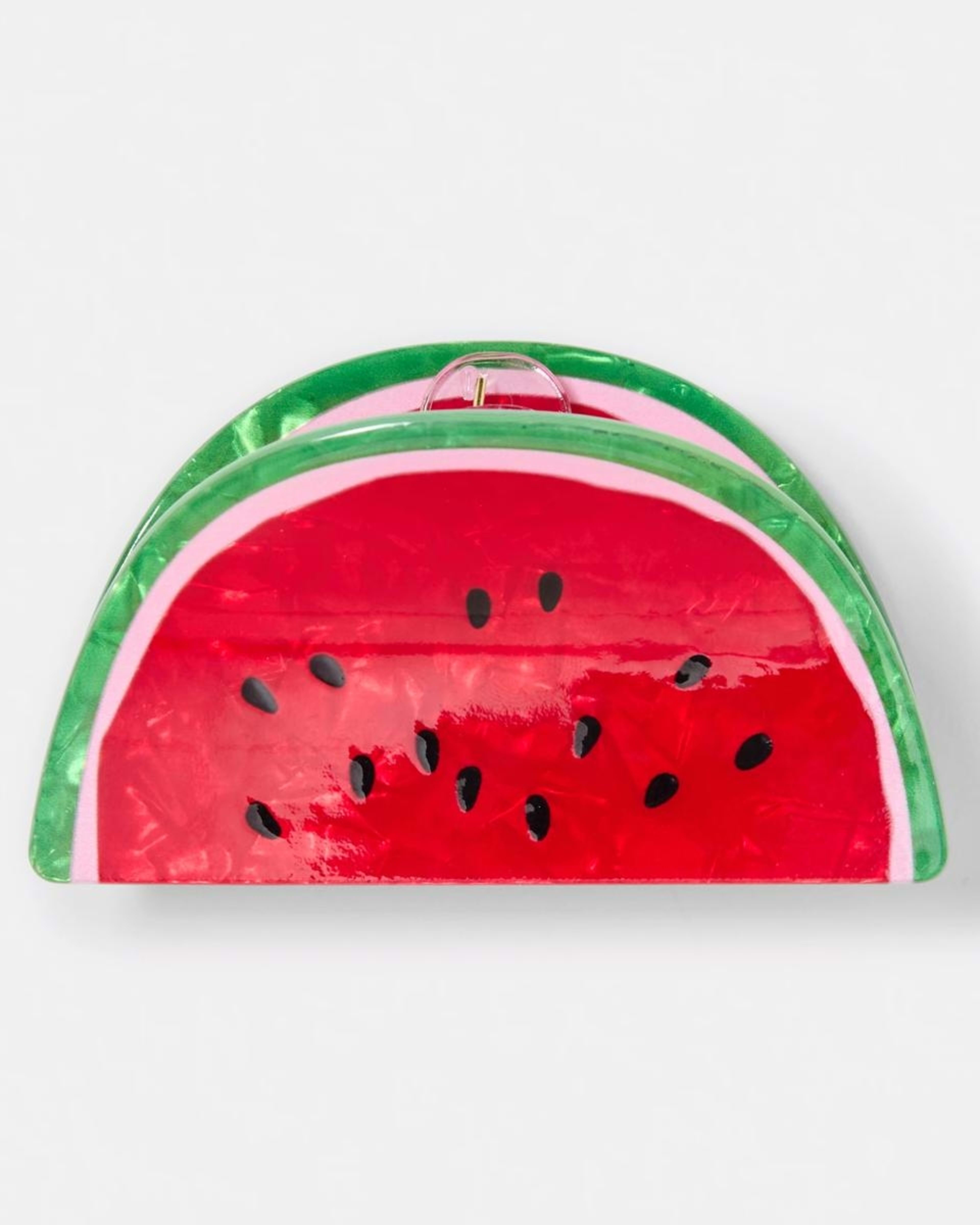 1 Red Watermelon Claw Hair Clip RED